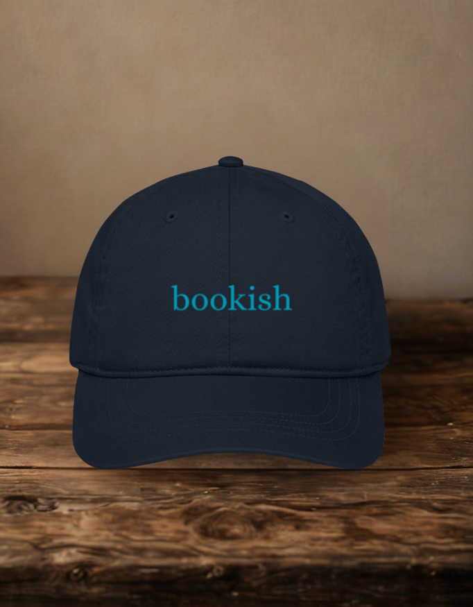 Bookish Embroidered Baseball Cap