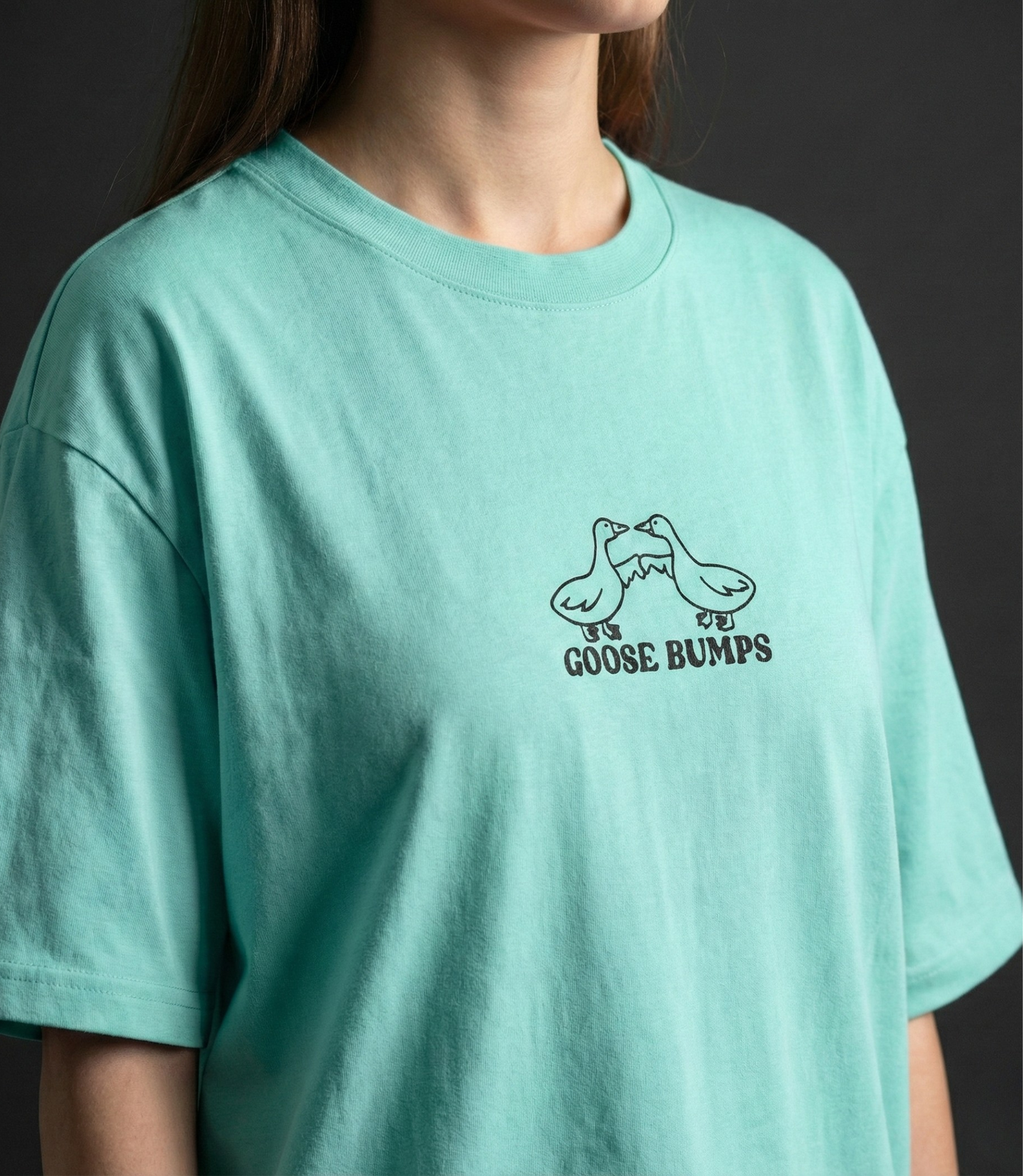 Goose-bumps Oversized T-Shirt