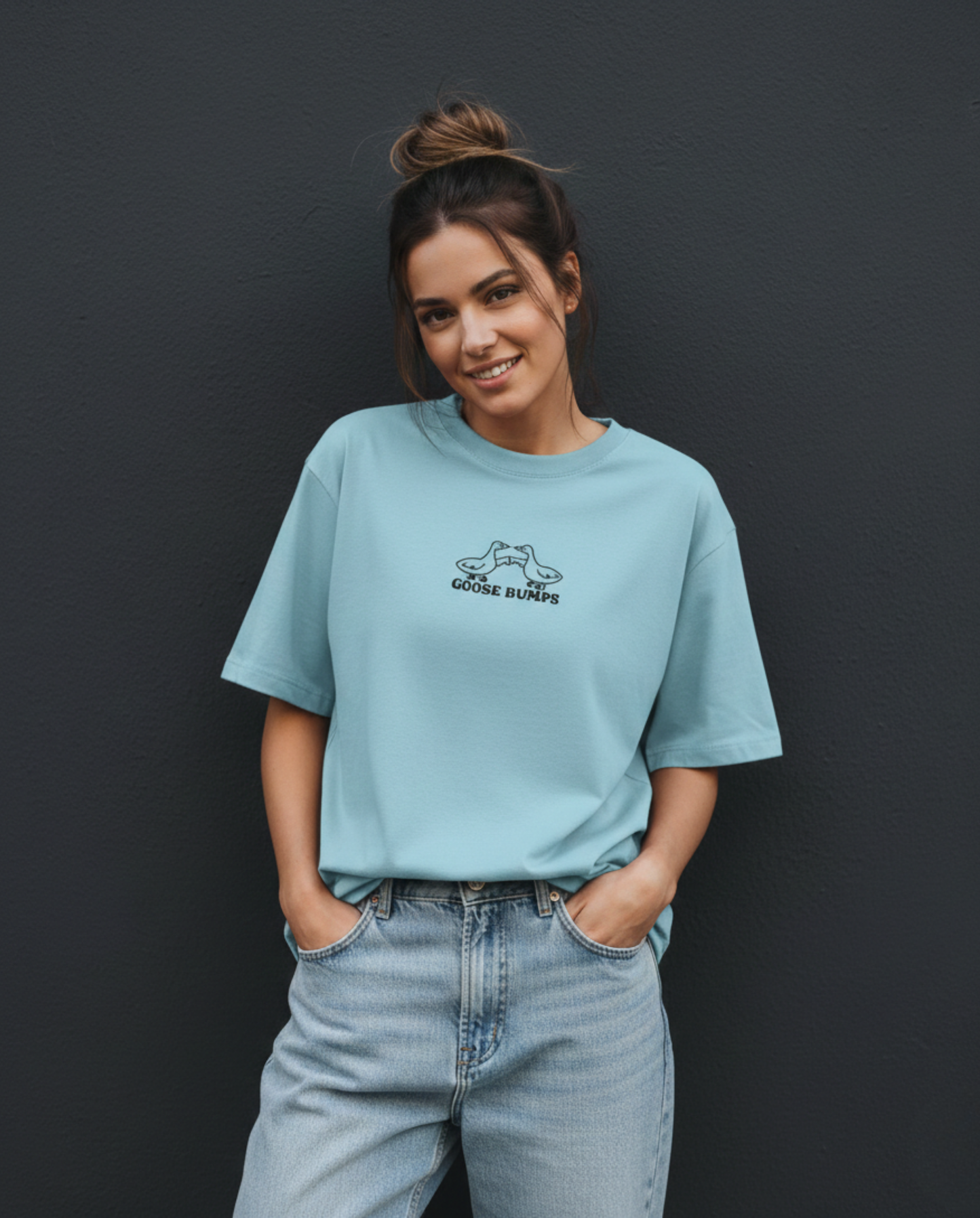 Goose-bumps Oversized T-Shirt