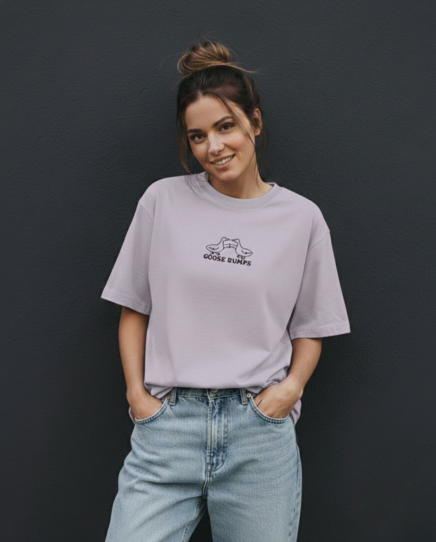 Goose-bumps Oversized T-Shirt
