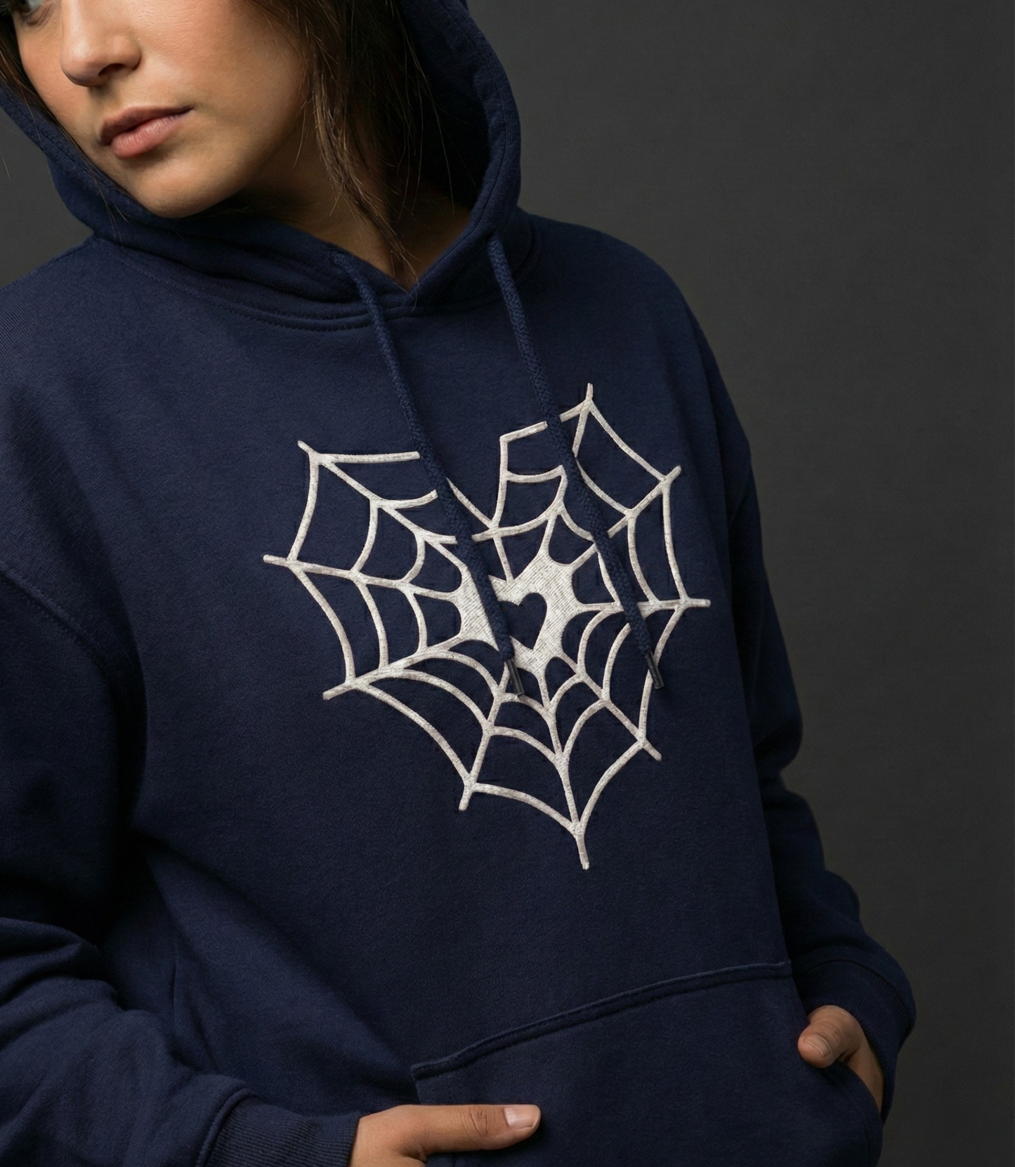 Spidey-Heart Oversized Hoodie