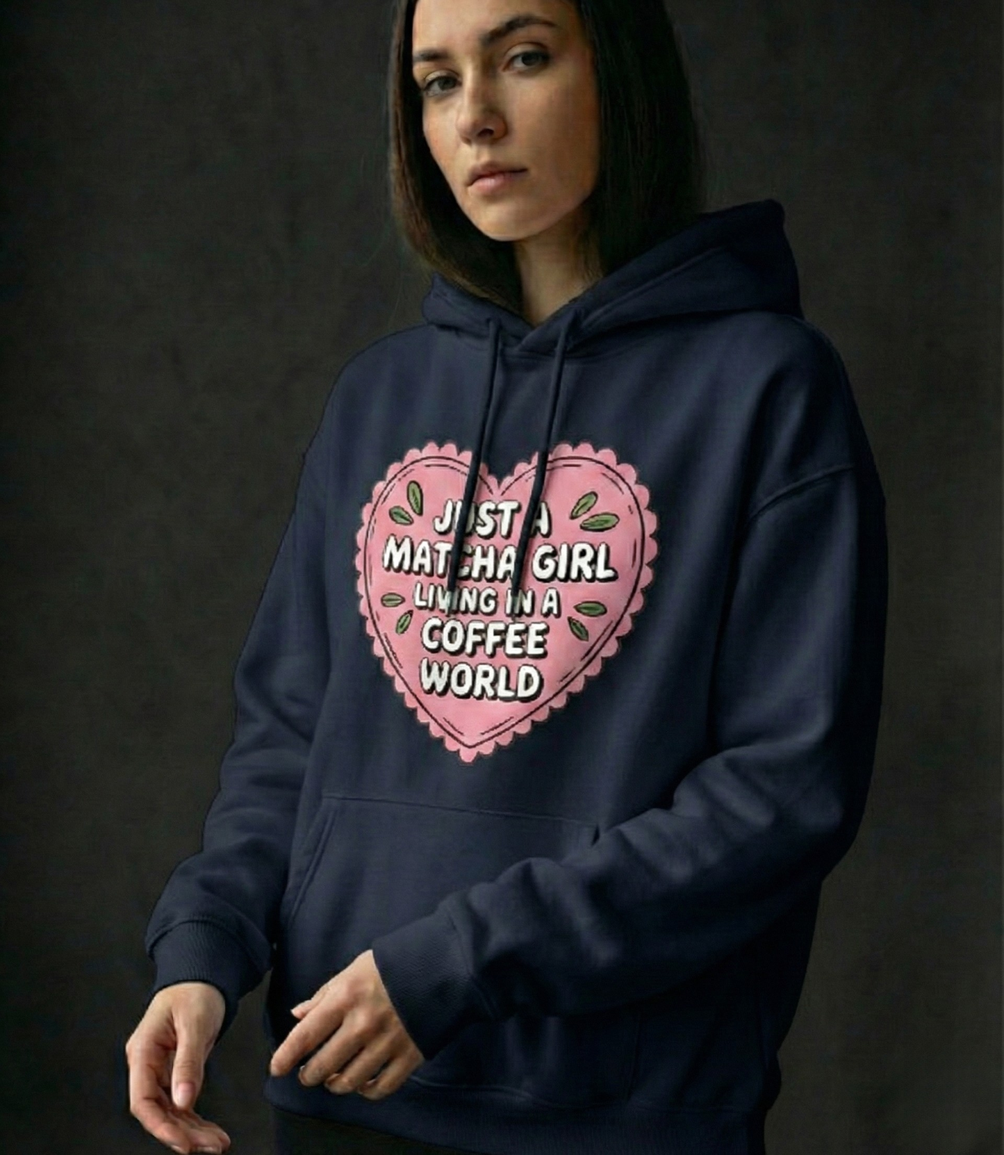 Matcha Girlie Oversized Hoodie