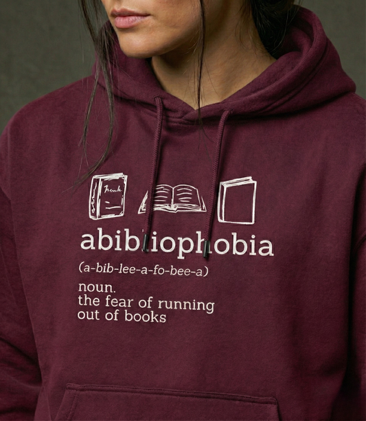 Abibliophobia Women Oversized Hoodie