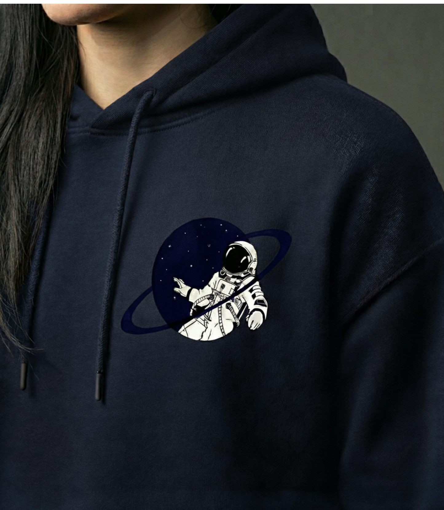 Spaced Out Women Oversized Hoodie