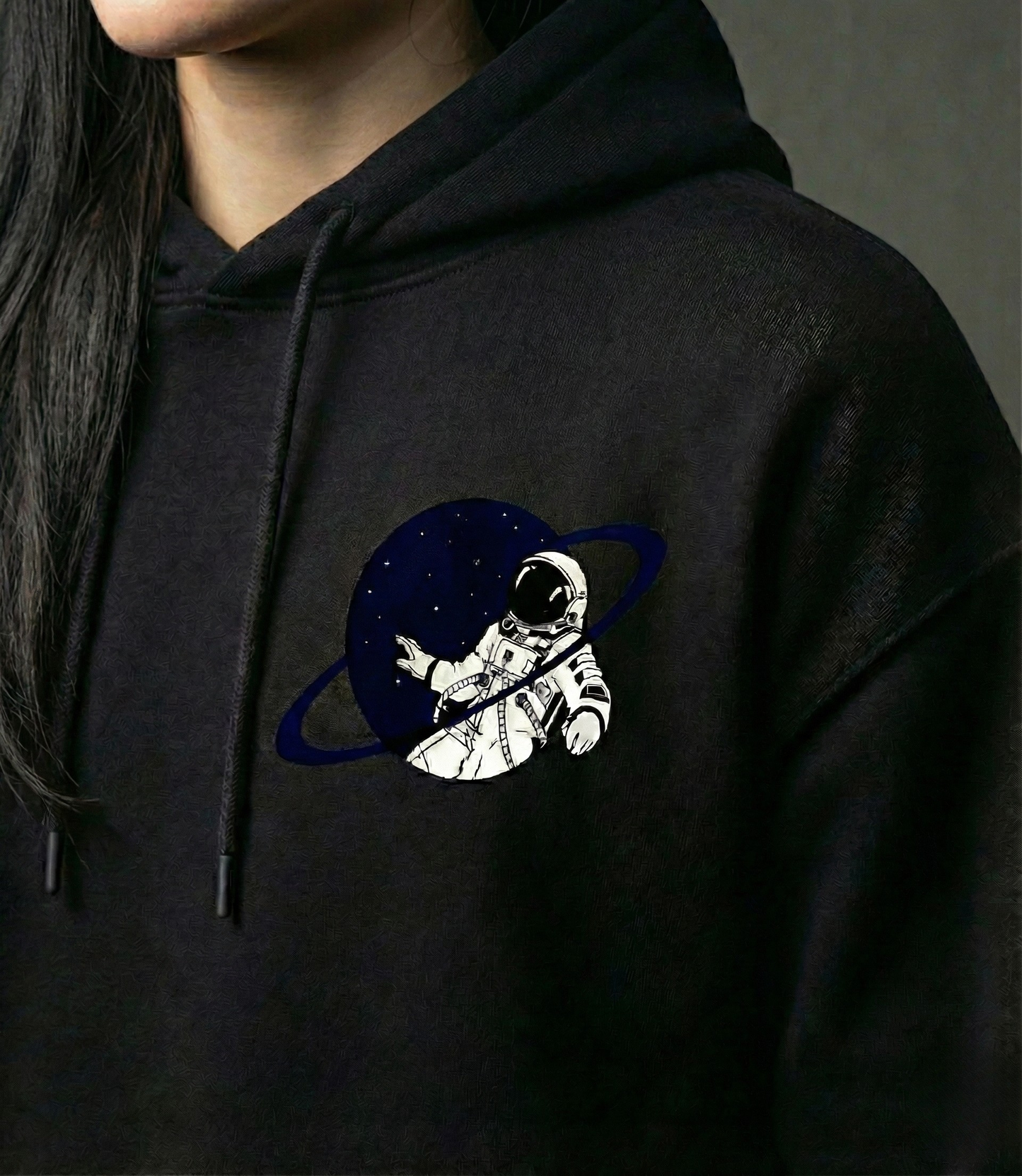 Spaced Out Women Oversized Hoodie