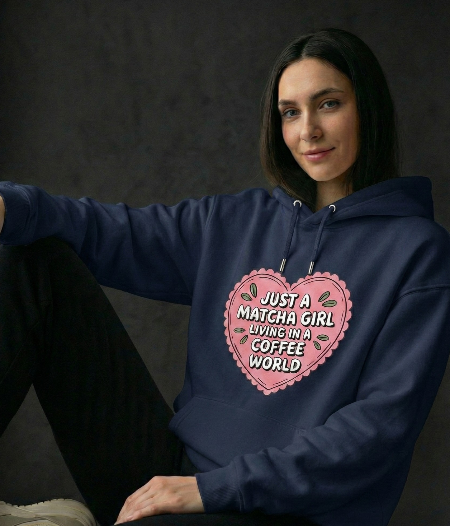 Matcha Girlie Oversized Hoodie