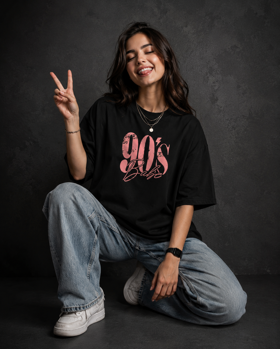 90s Babe Oversized T-Shirt