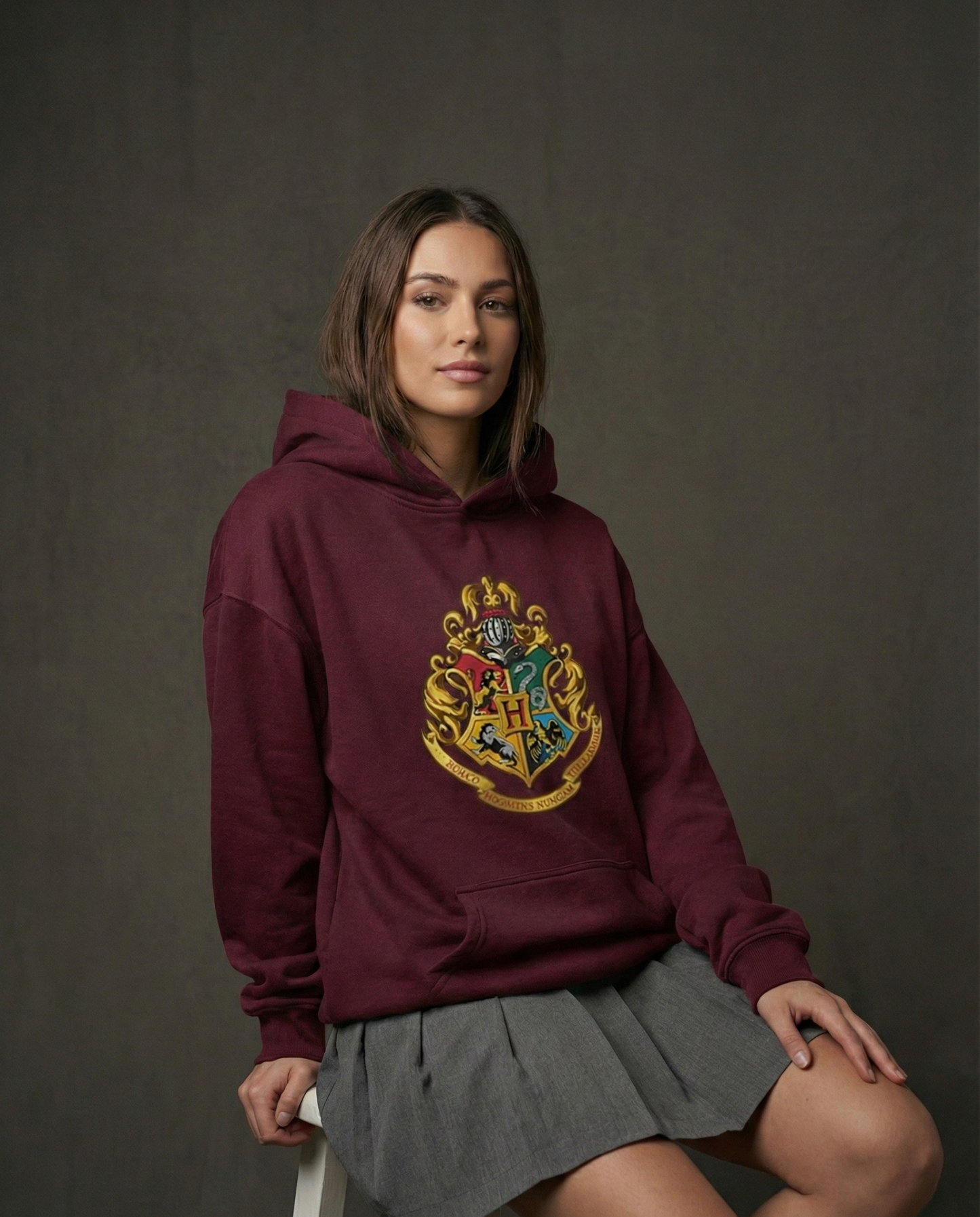Hogwarts Women Oversized Hoodie