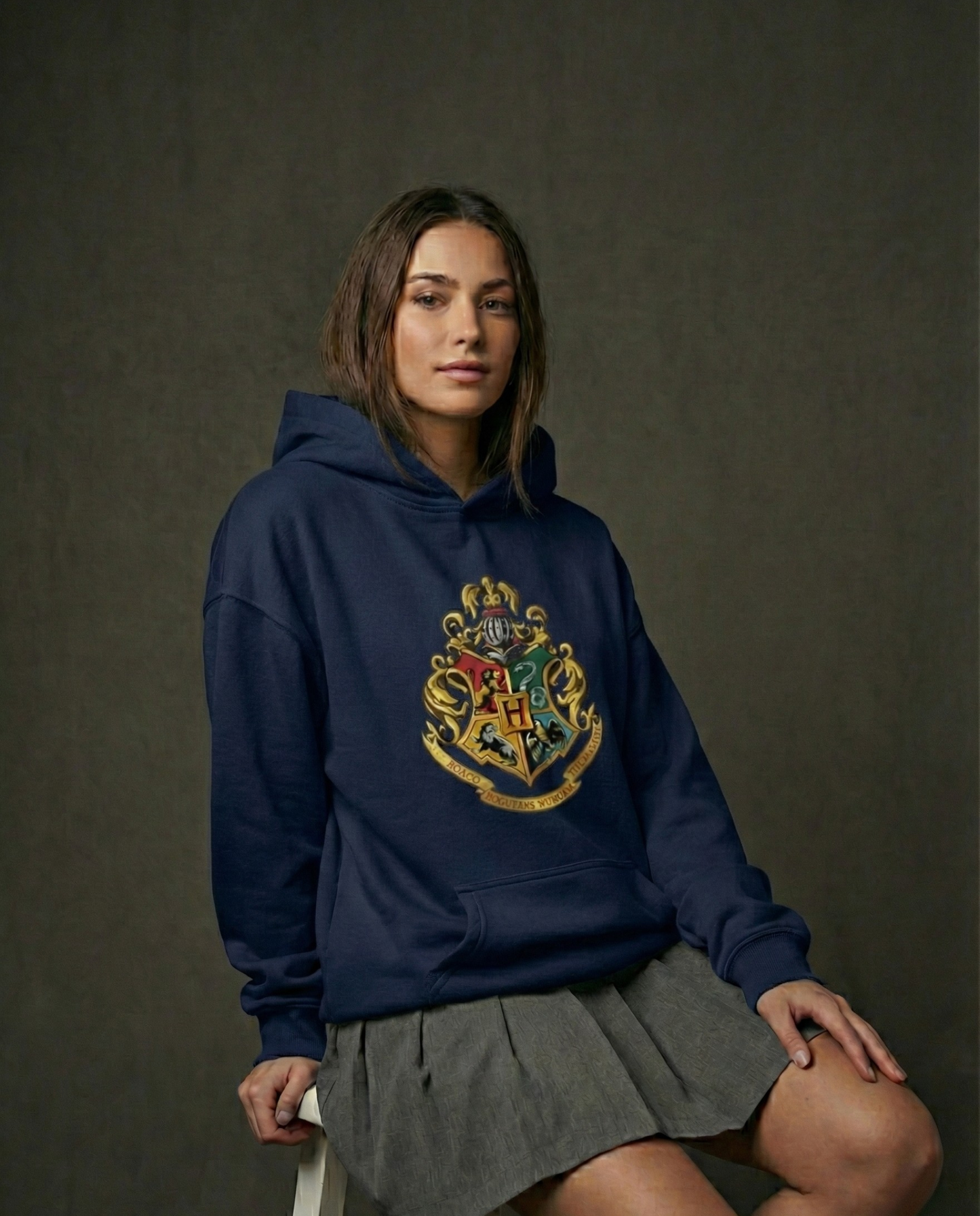 Hogwarts Women Oversized Hoodie