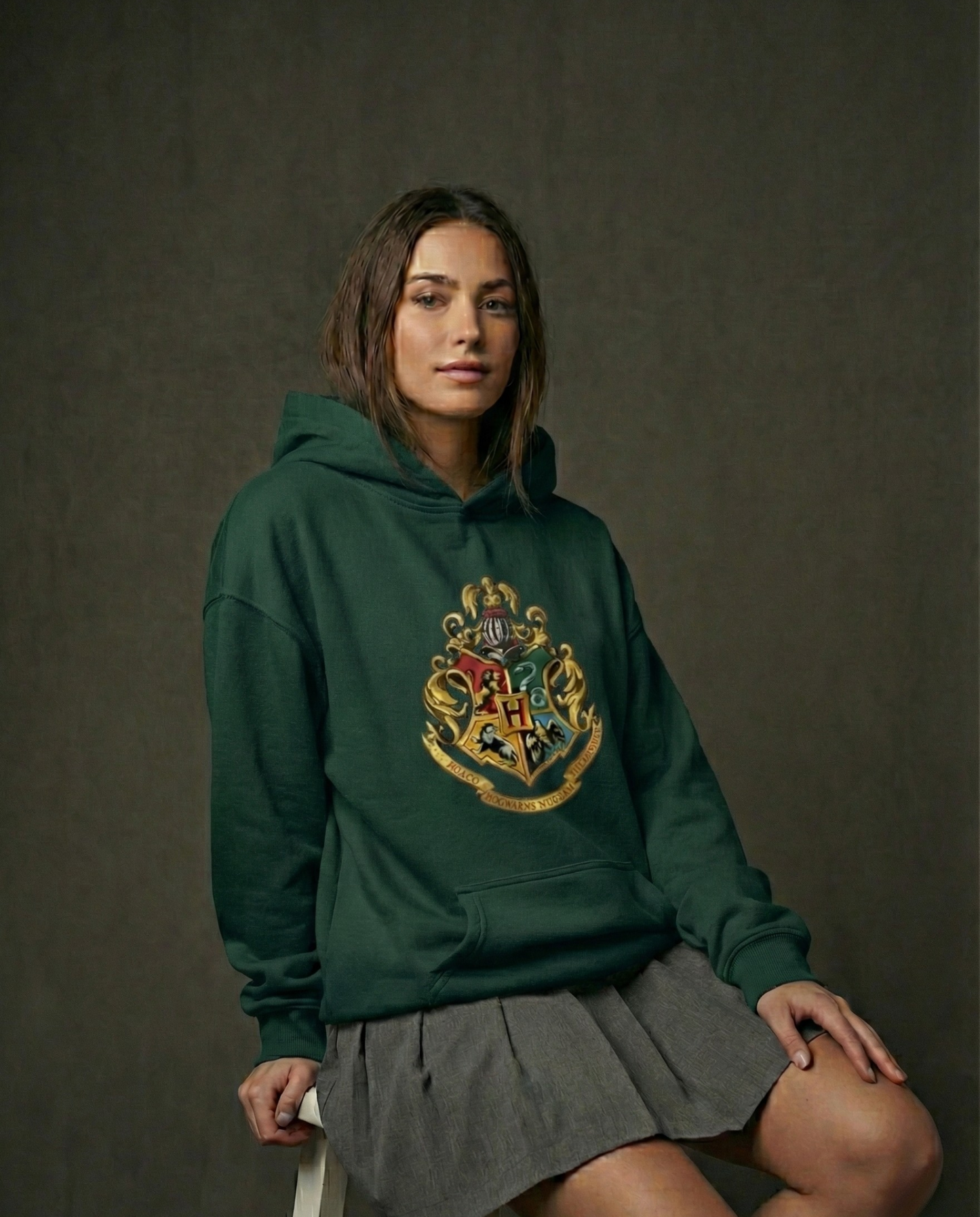 Hogwarts Women Oversized Hoodie