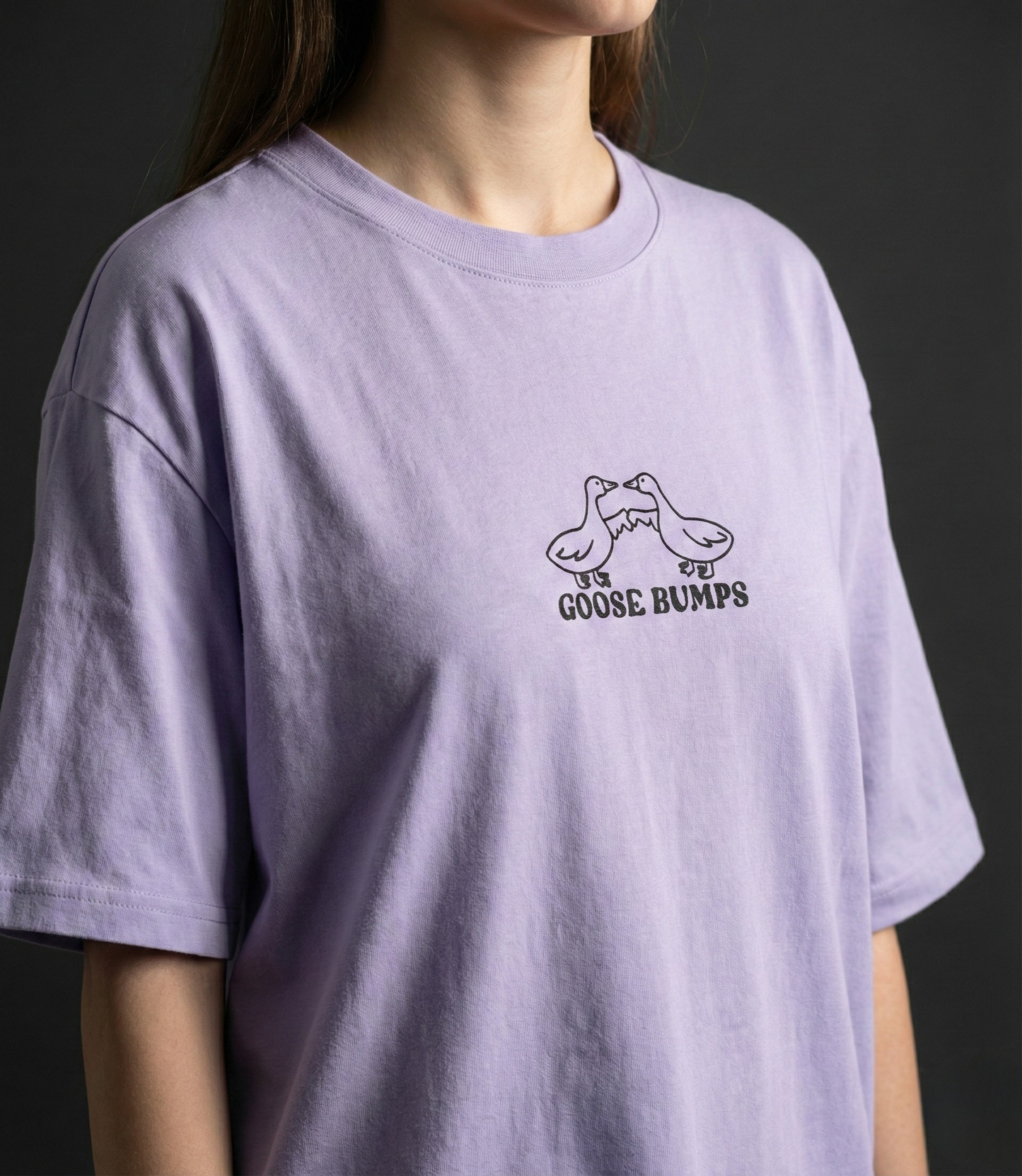 Goose-bumps Oversized T-Shirt