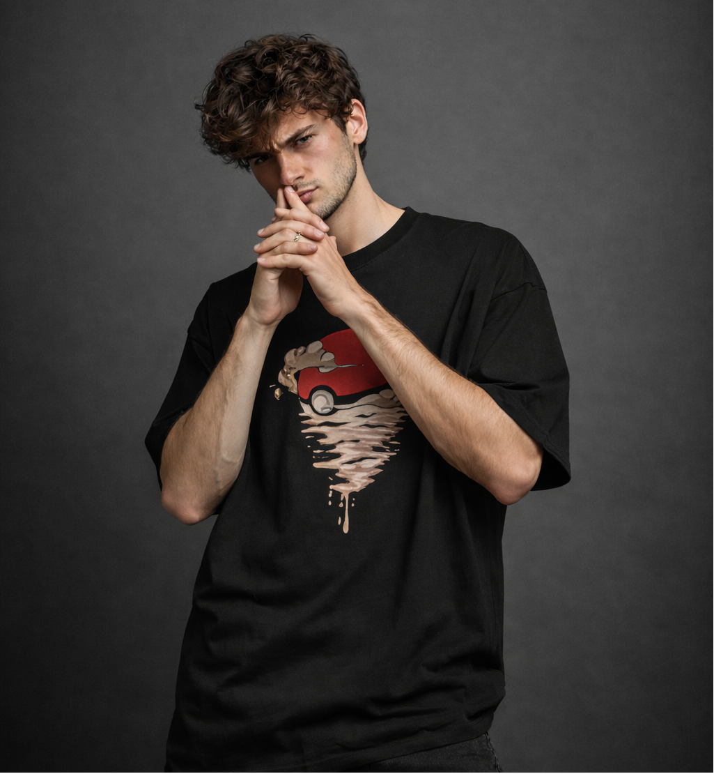 Poké Ball Oversized T-Shirt