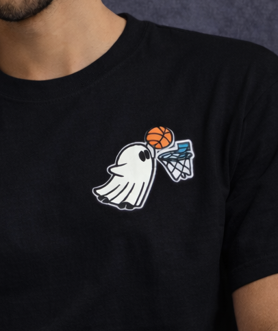 Basketball Boo Men Oversized T-Shirt