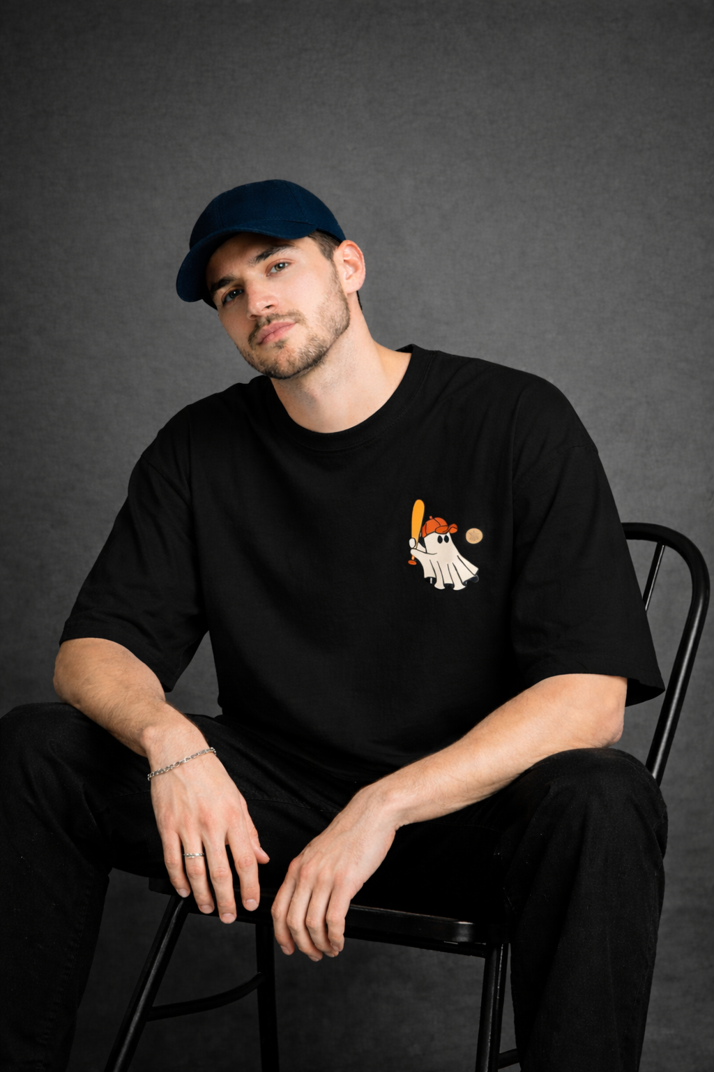 Baseball Boo Oversized T-Shirt