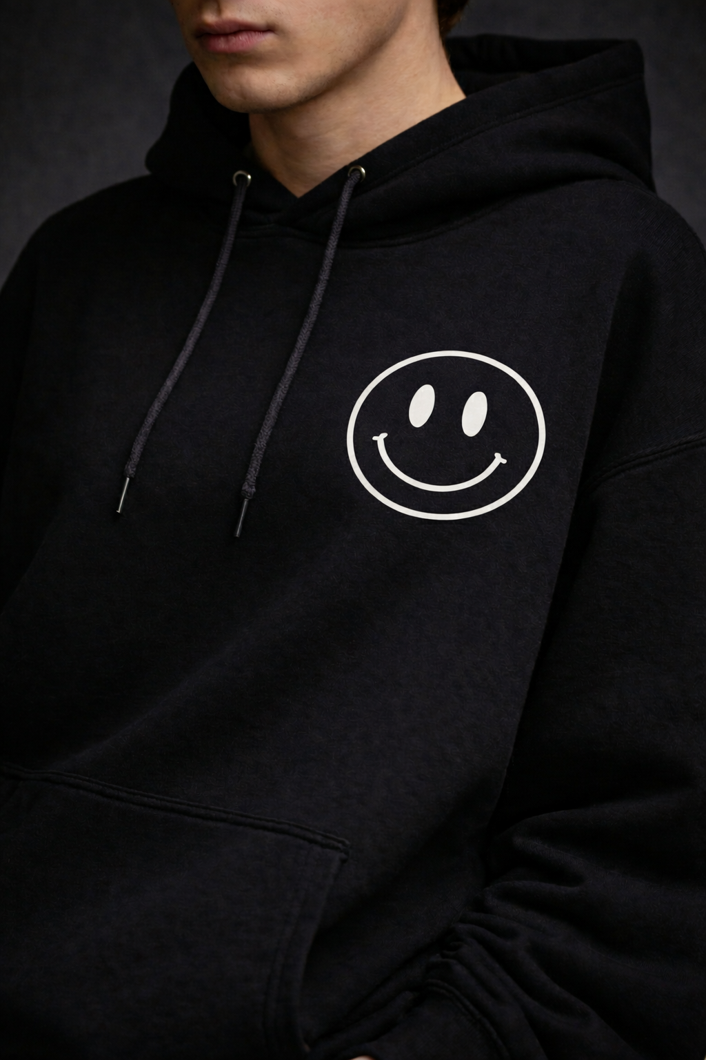 Do What Makes You Happy Men Oversized Hoodie