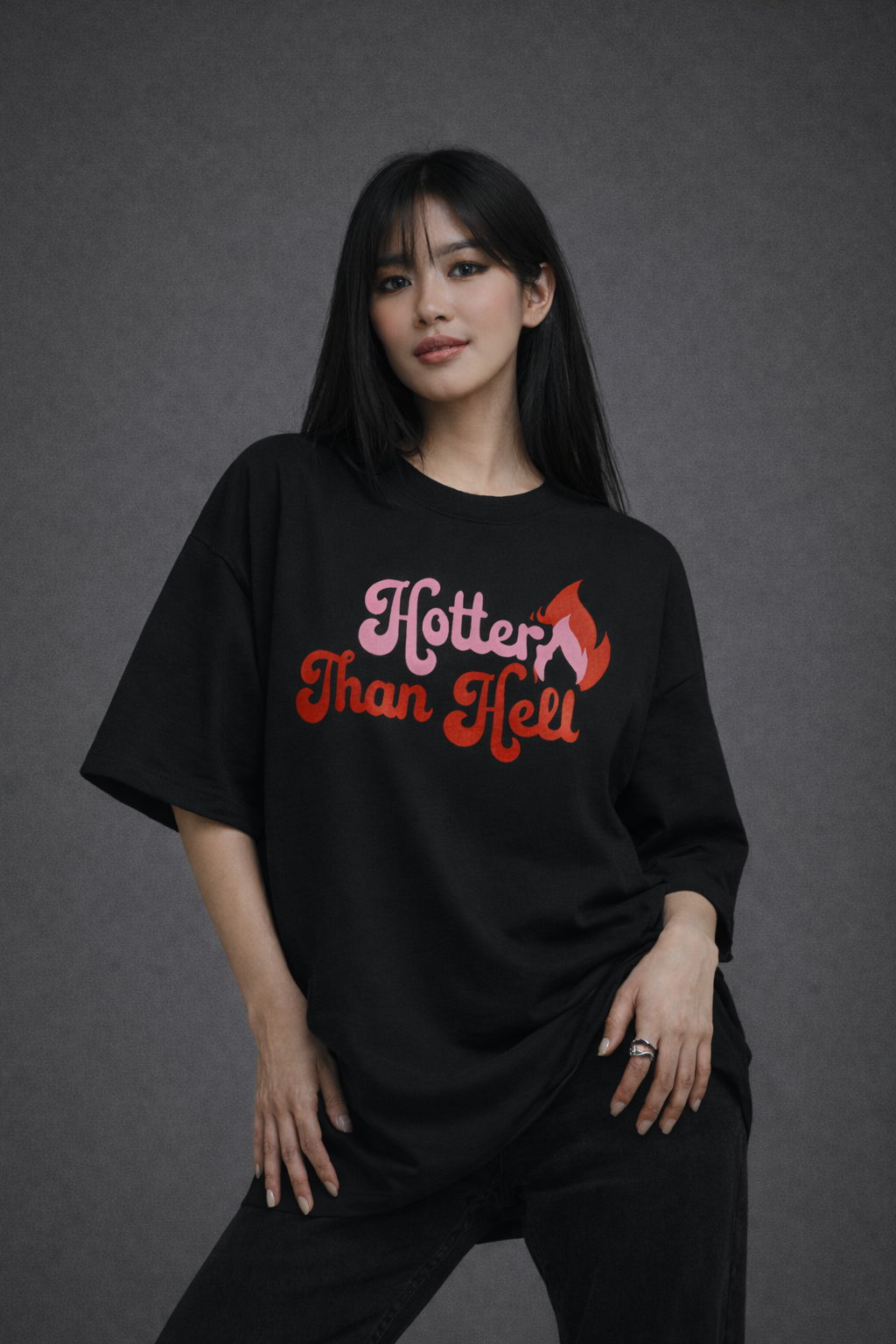 Hotter than Hell Oversized T-Shirt
