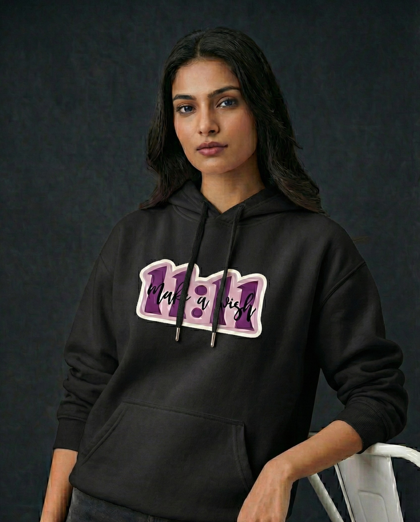 11:11 Make A Wish Oversized Hoodie