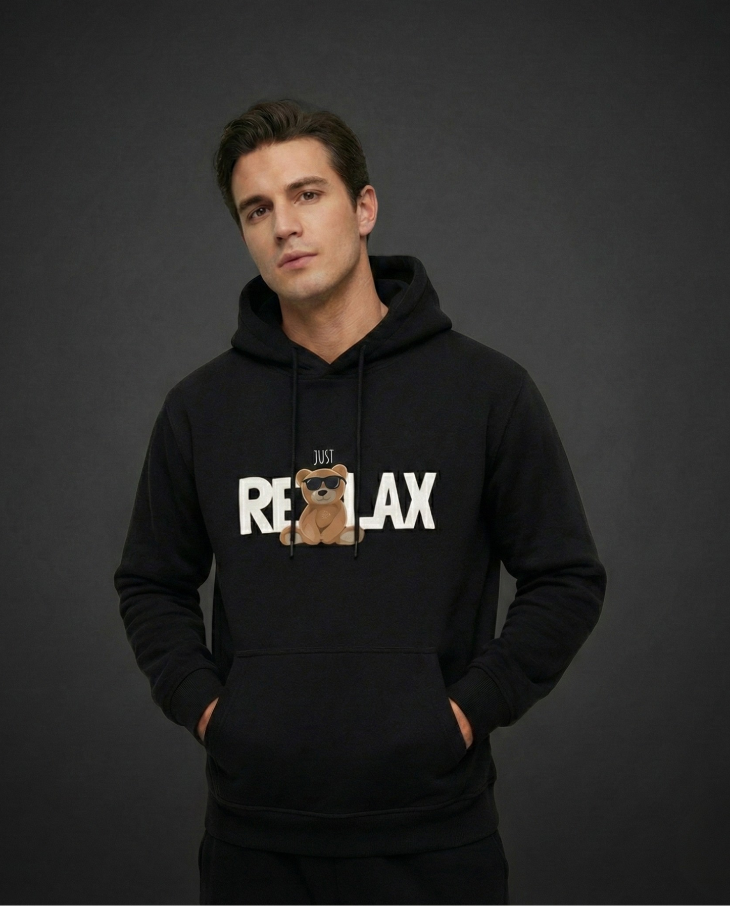 Just Relax Men Oversized Hoodie
