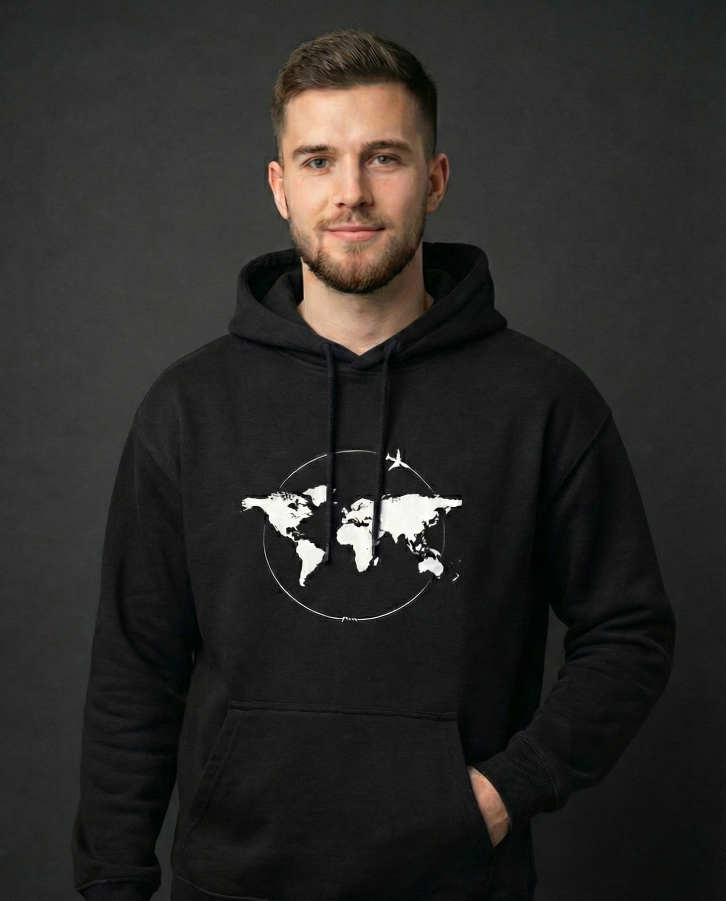 Wanderlust Men Oversized Hoodie