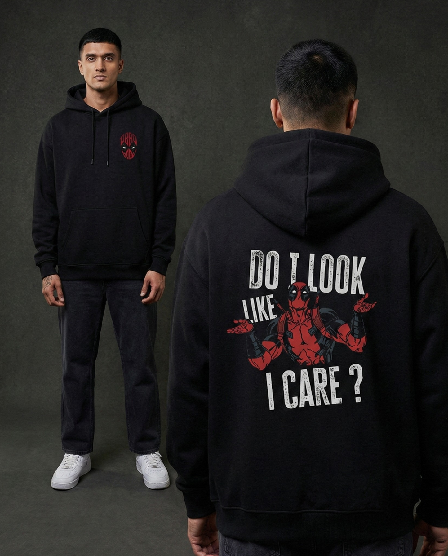 Deadpool Oversized Hoodie