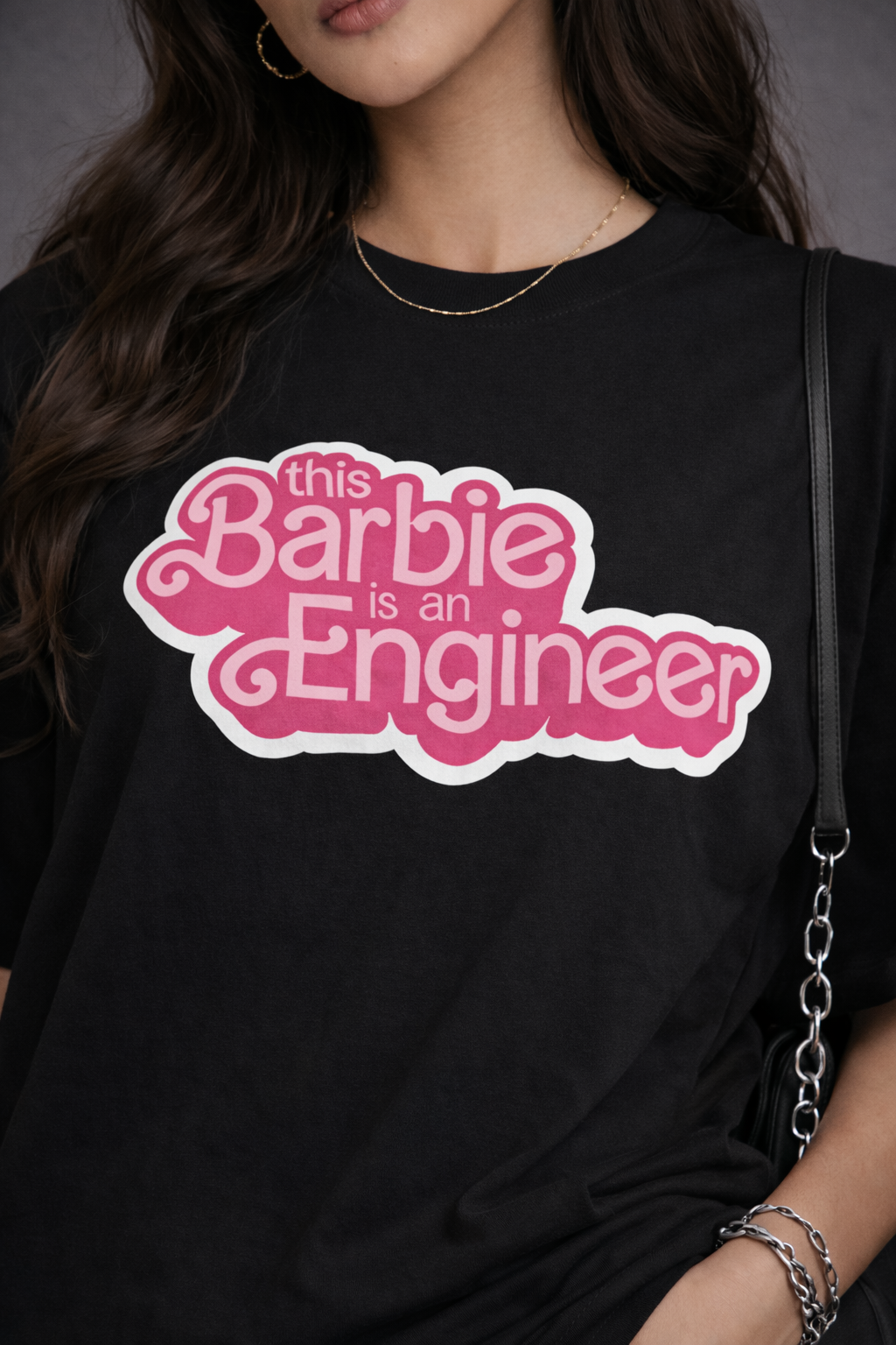 Barbie Engineer Oversized T-Shirt