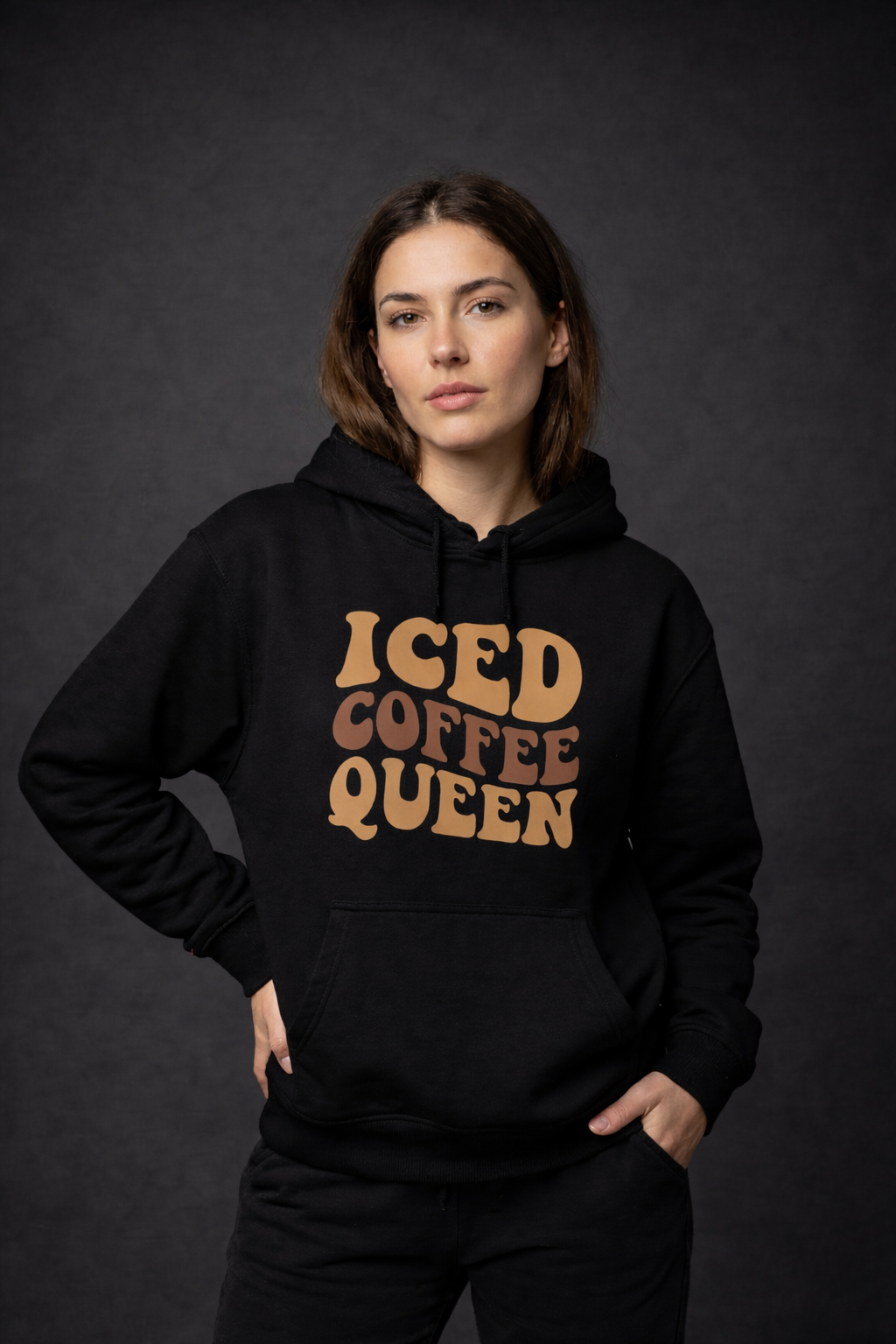 Iced Coffee Queen Oversized Hoodie