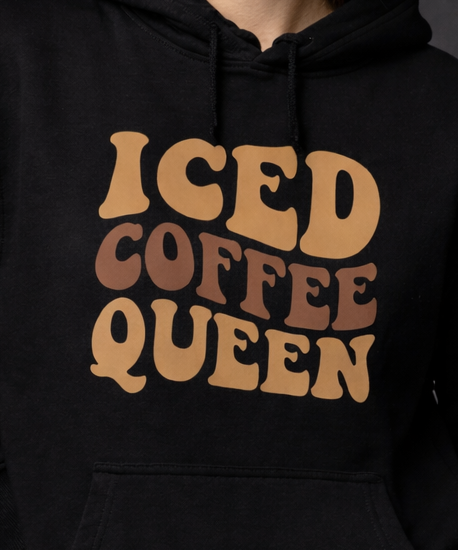 Iced Coffee Queen Oversized Hoodie