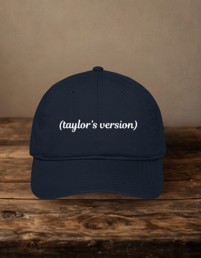 Taylor's Version Embroidered Baseball Cap