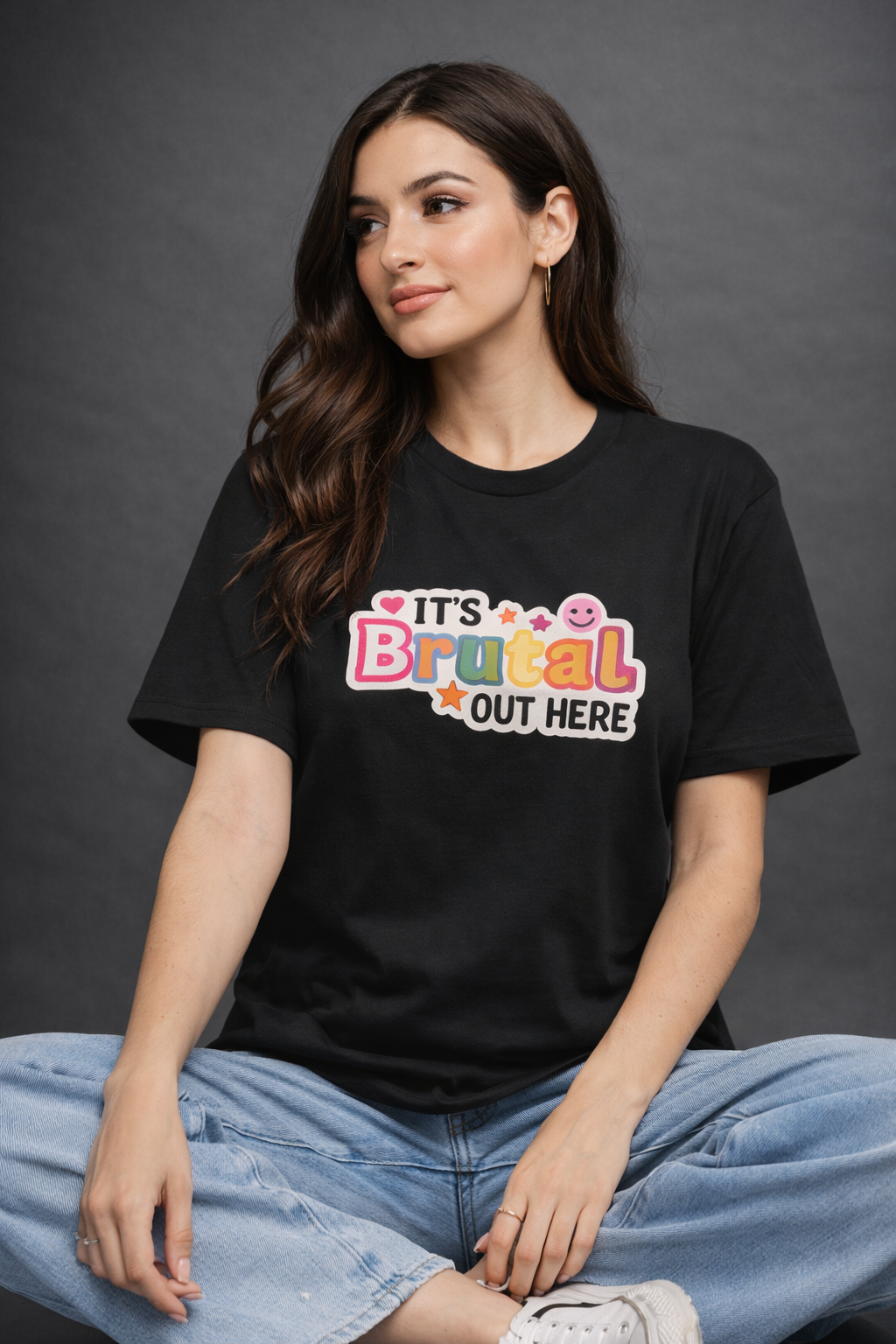 It's Brutal Out Here Oversized t-shirt