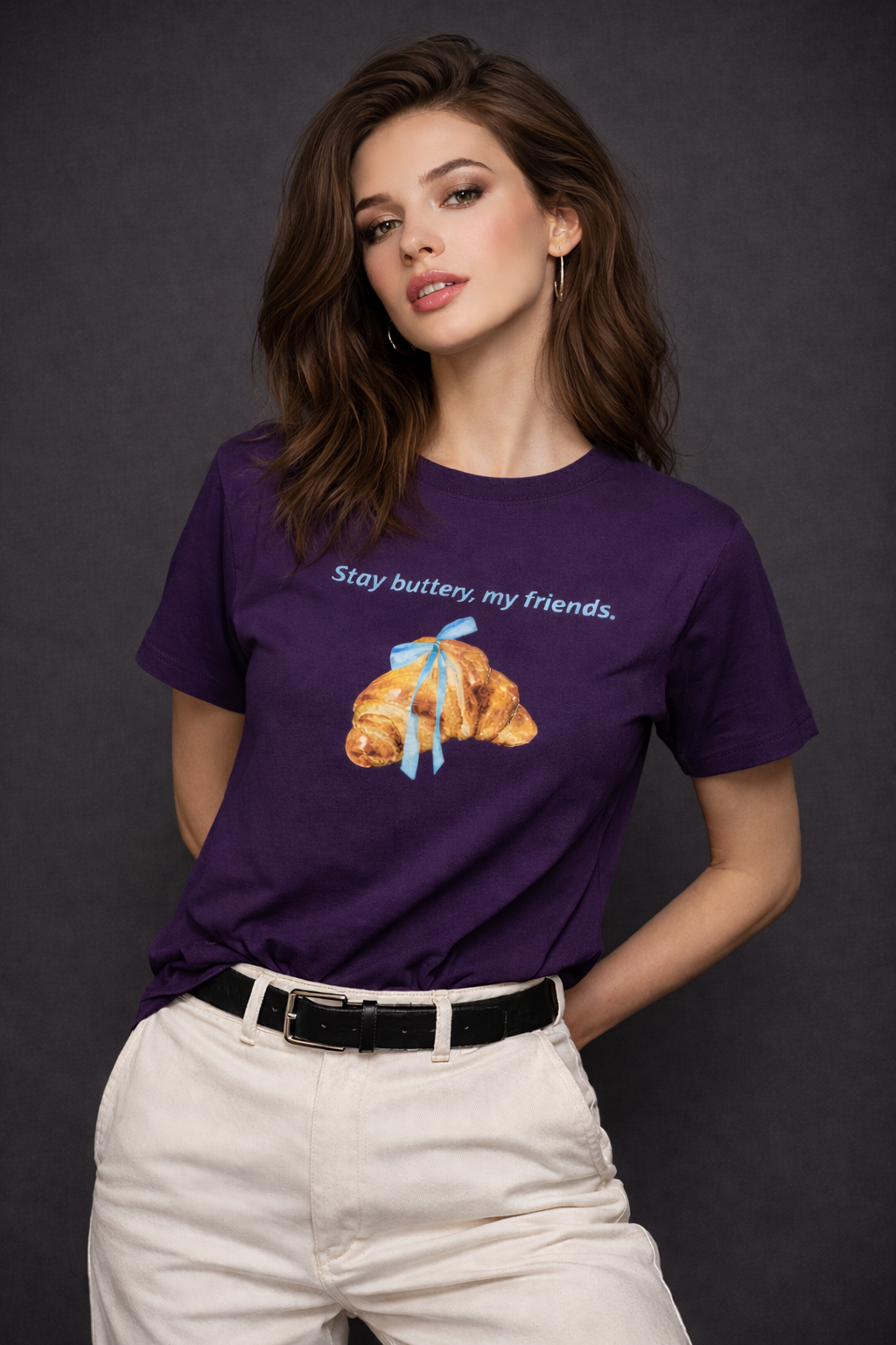 Stay Buttery, My Friends Oversized T-Shirt