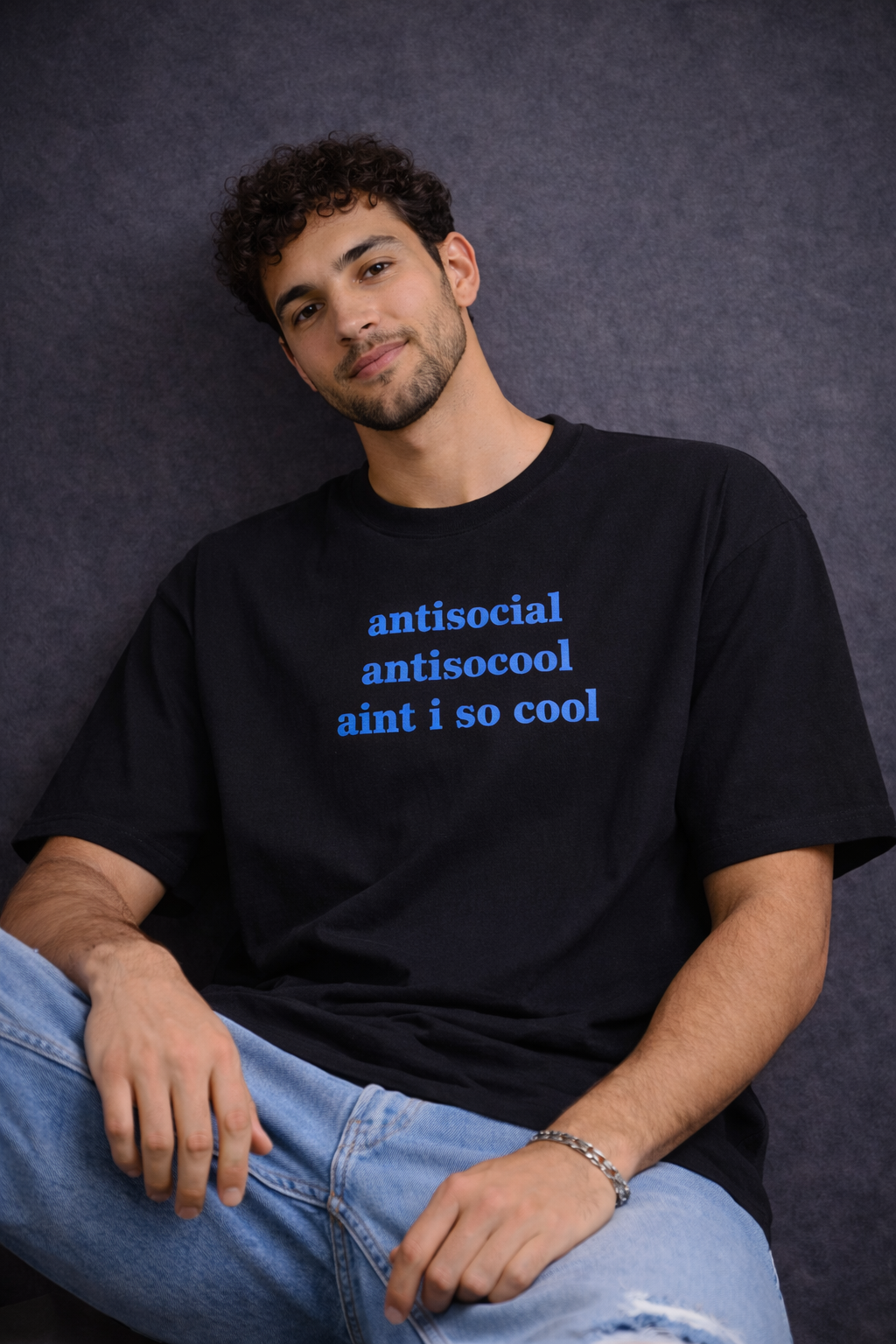 Ain't I So Cool Men Oversized T-Shirt