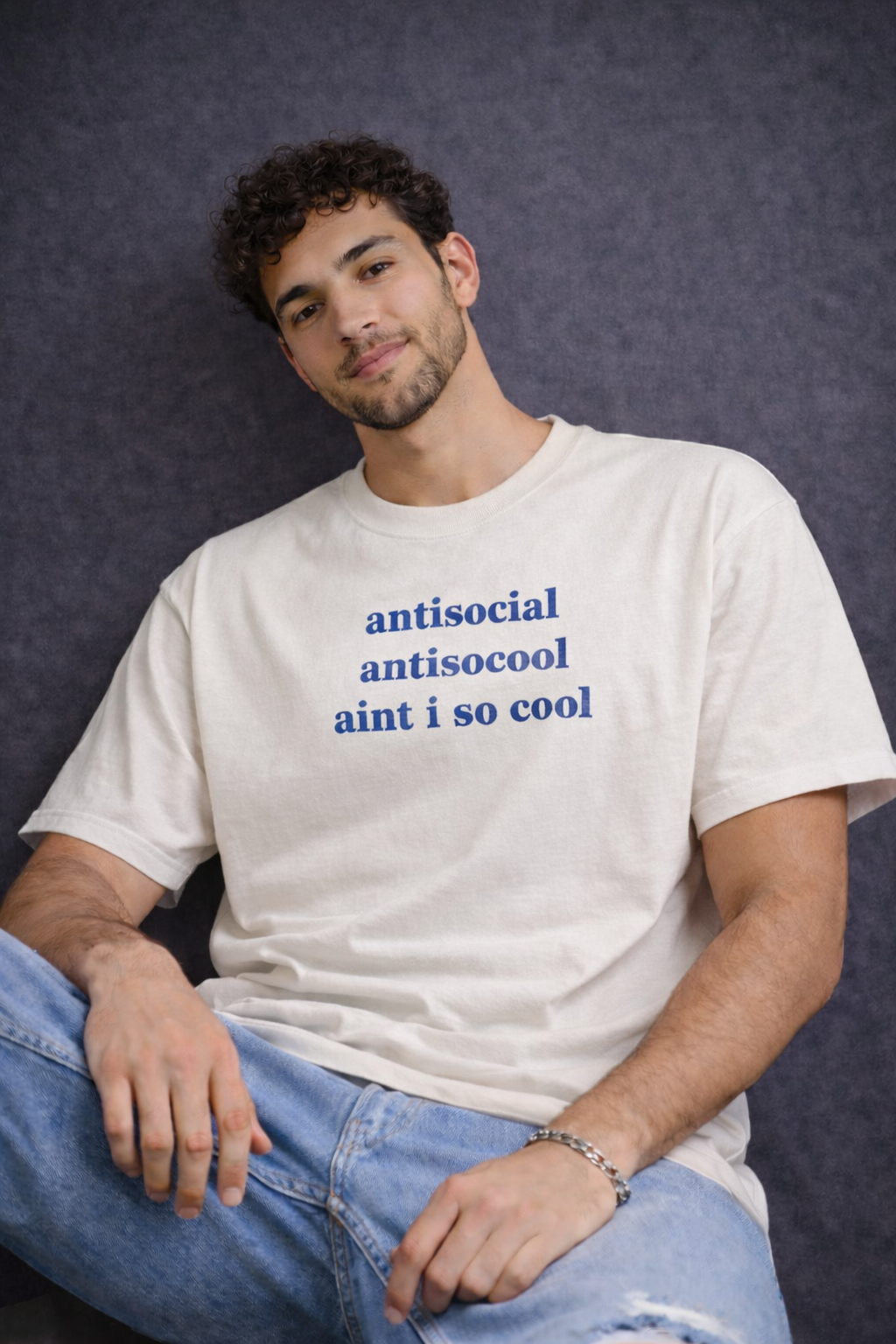 Ain't I So Cool Men Oversized T-Shirt