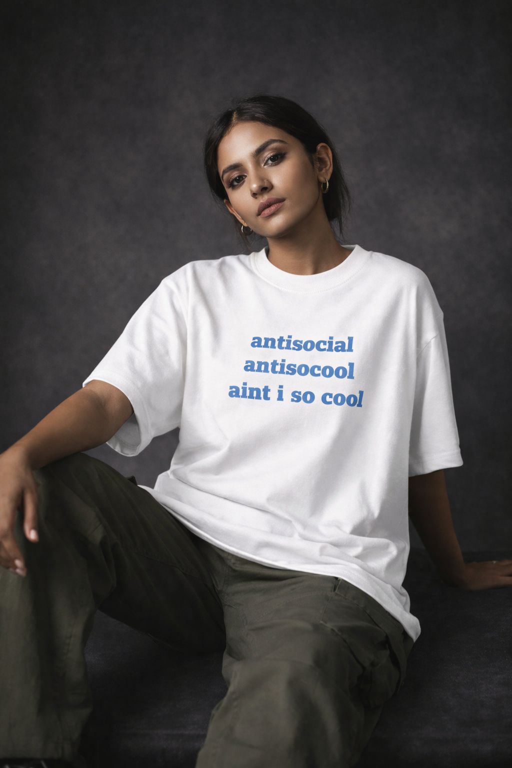 Ain't I So Cool Women Oversized T-Shirt