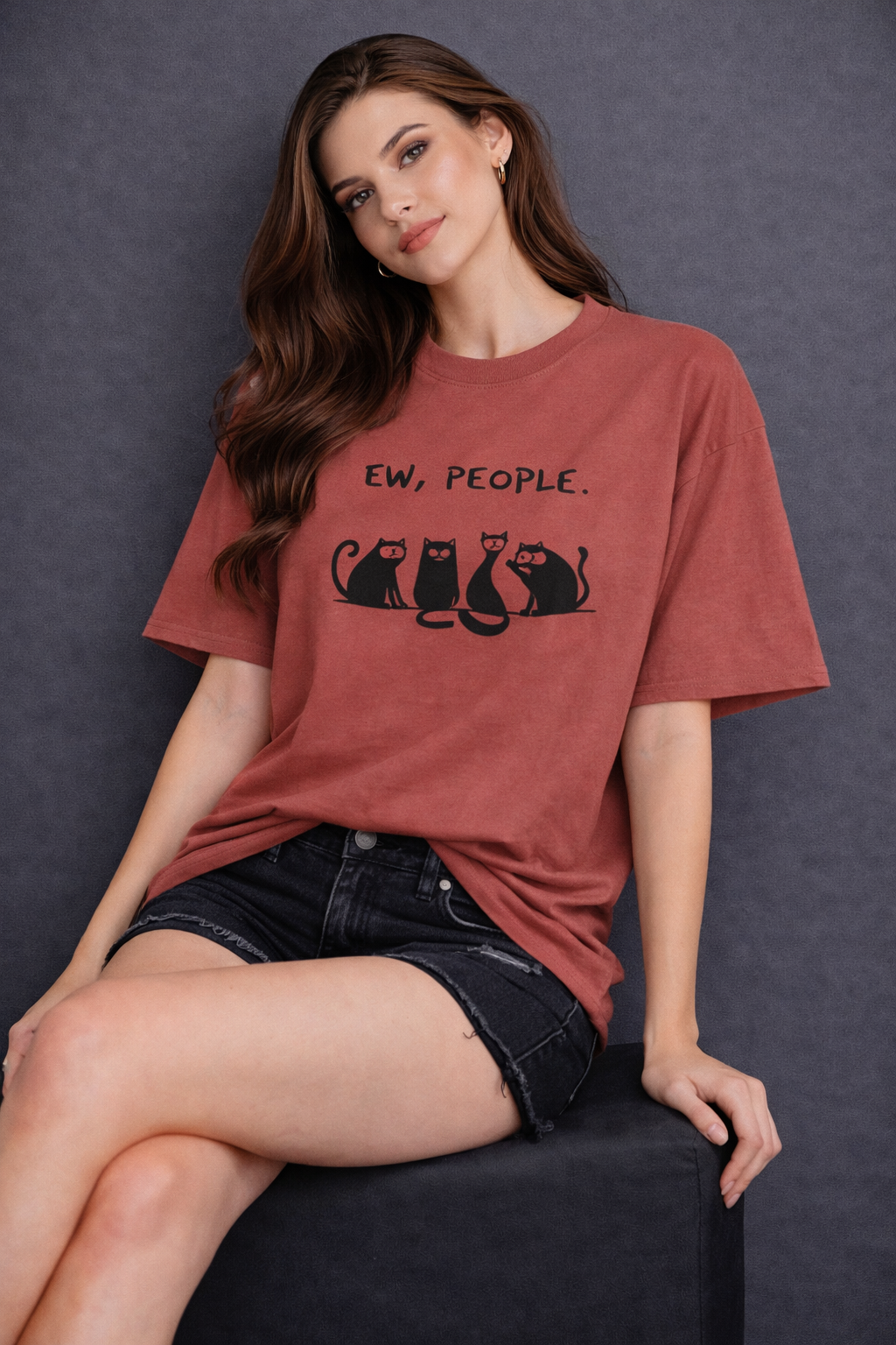 Ew, People Oversized T-Shirt