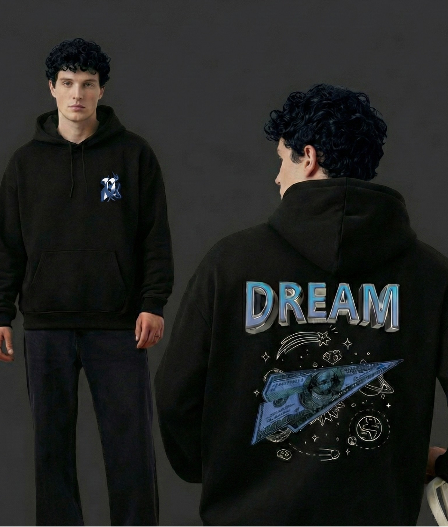 Dare To Dream Oversized Hoodie