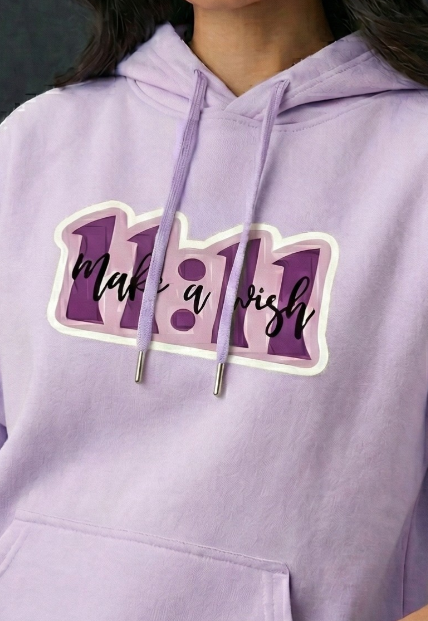 11:11 Make A Wish Oversized Hoodie