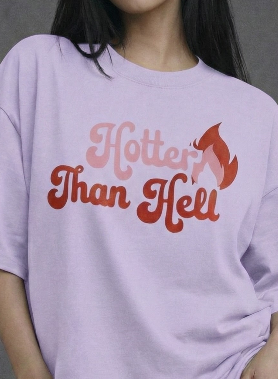 Hotter than Hell Oversized T-Shirt