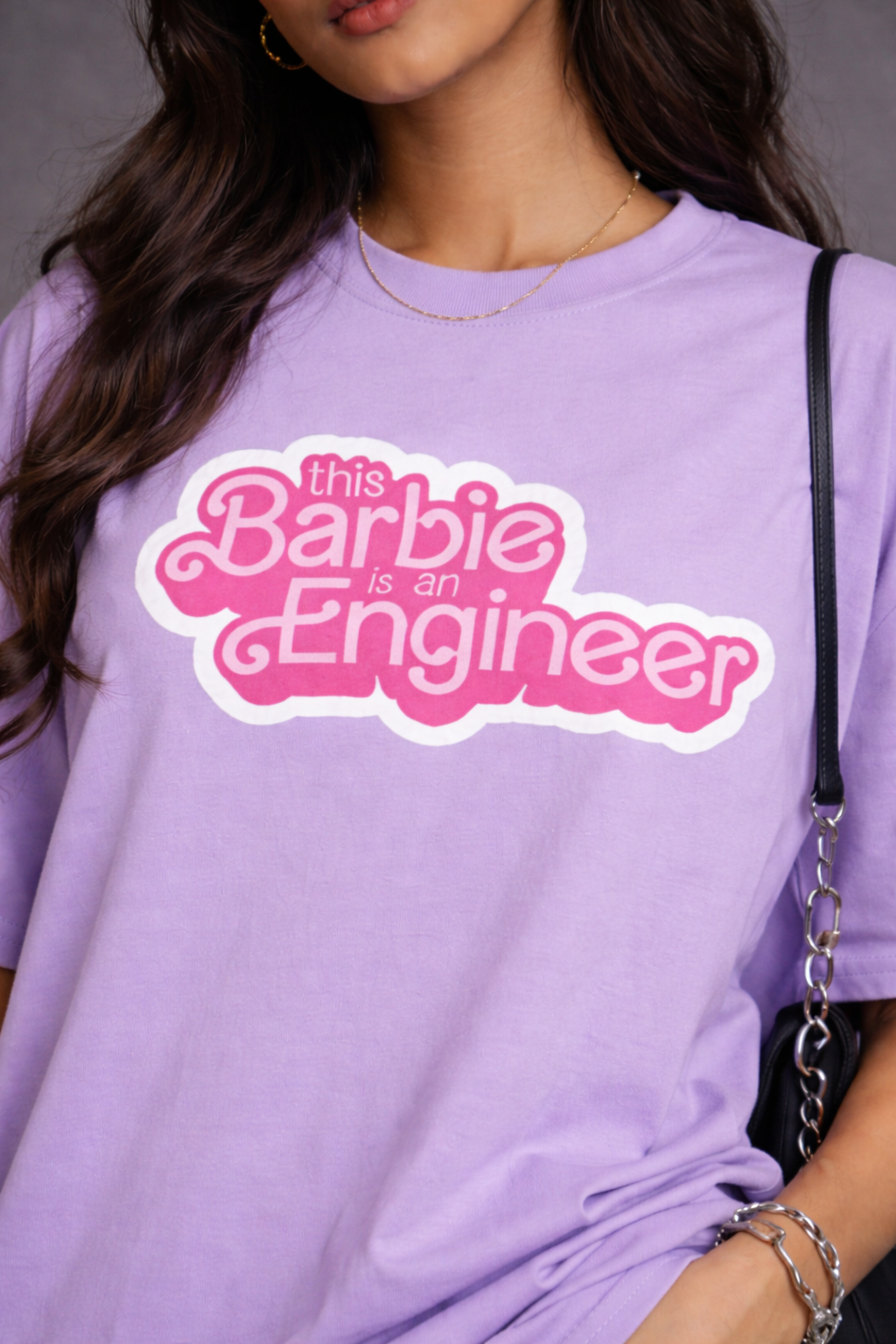 Barbie Engineer Oversized T-Shirt