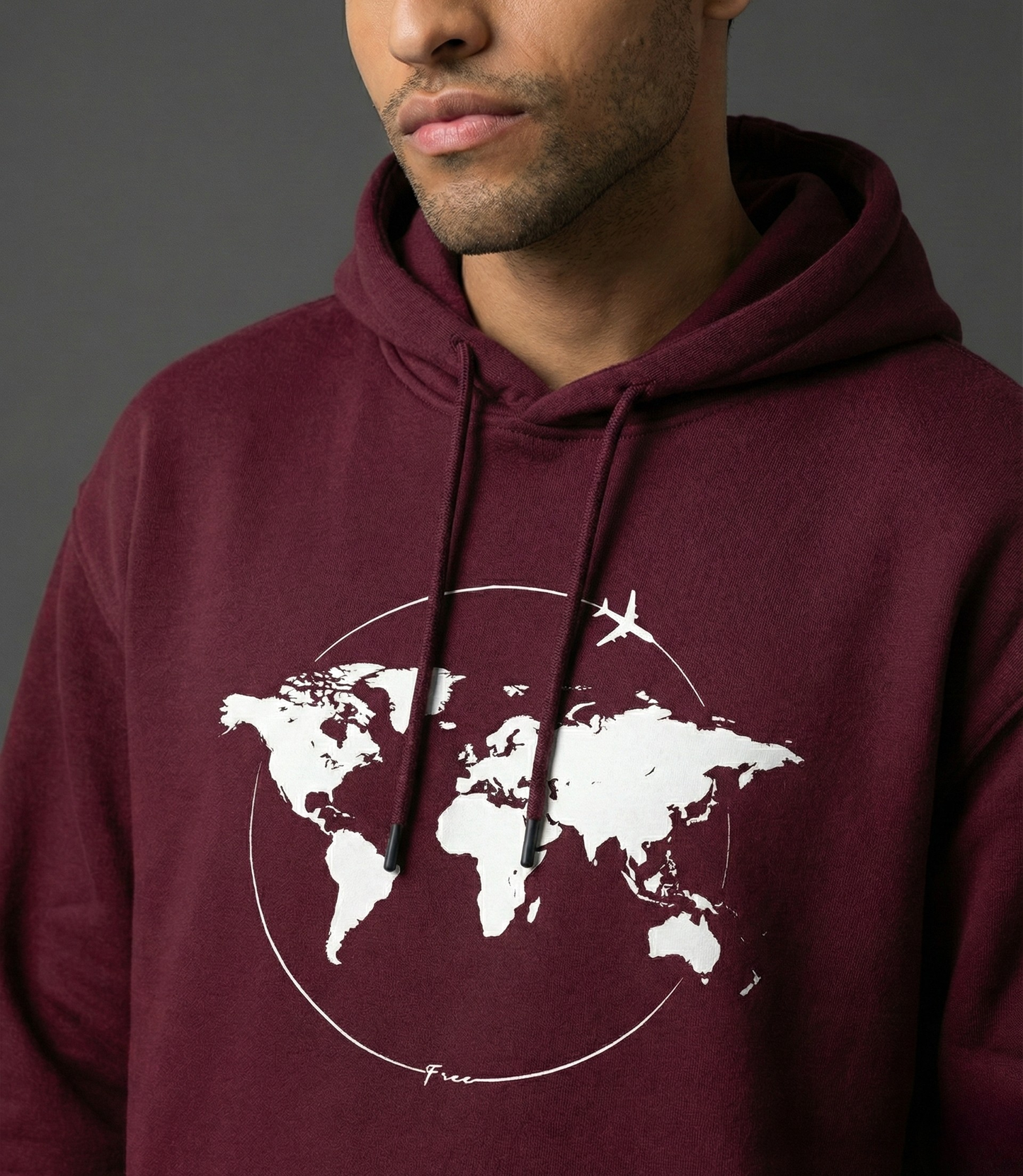 Wanderlust Men Oversized Hoodie