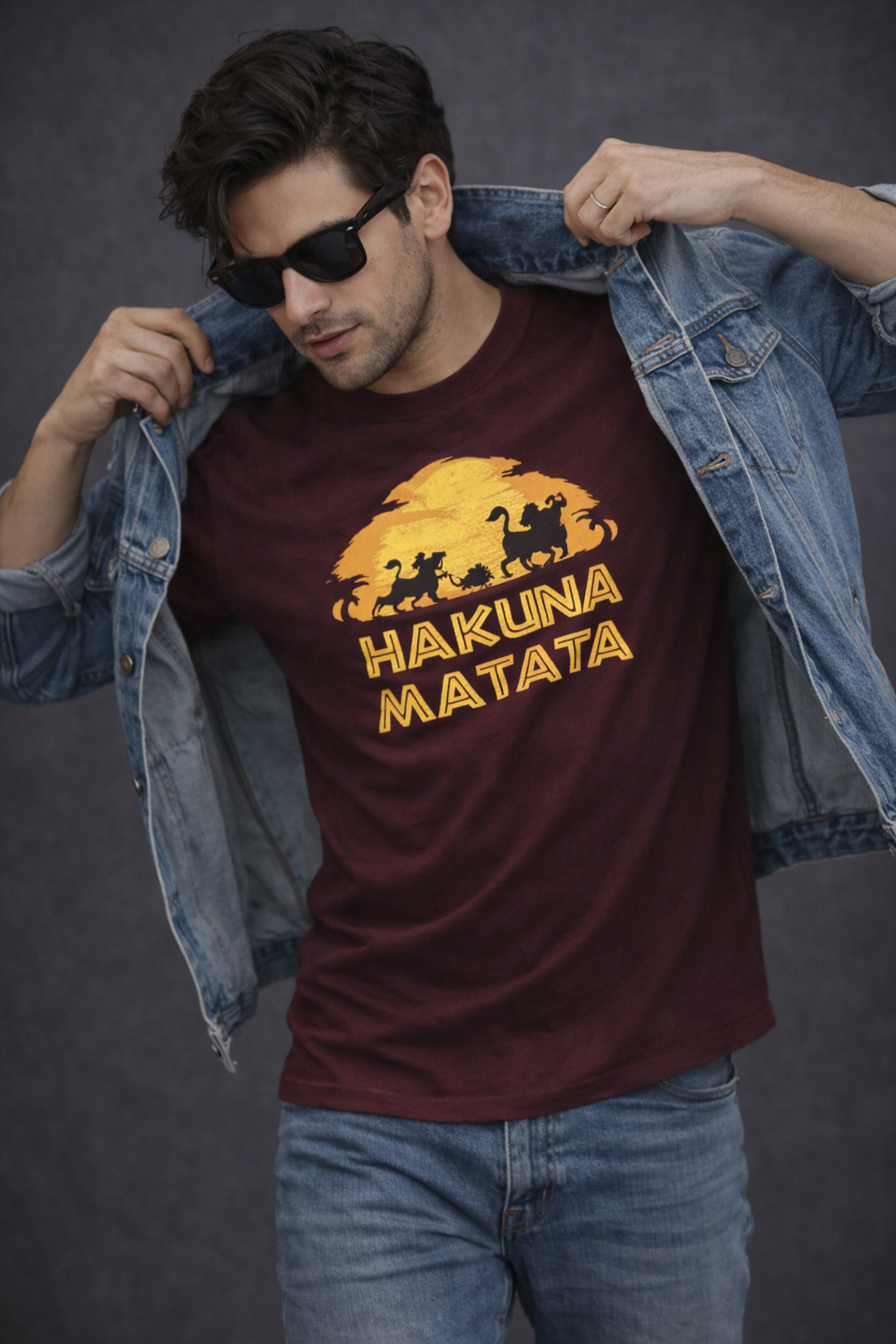 Hakuna Matata Men Oversized T-Shirt