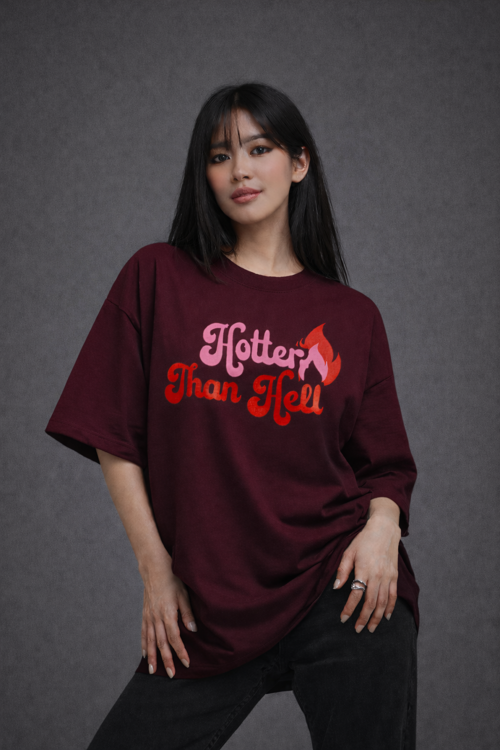 Hotter than Hell Oversized T-Shirt