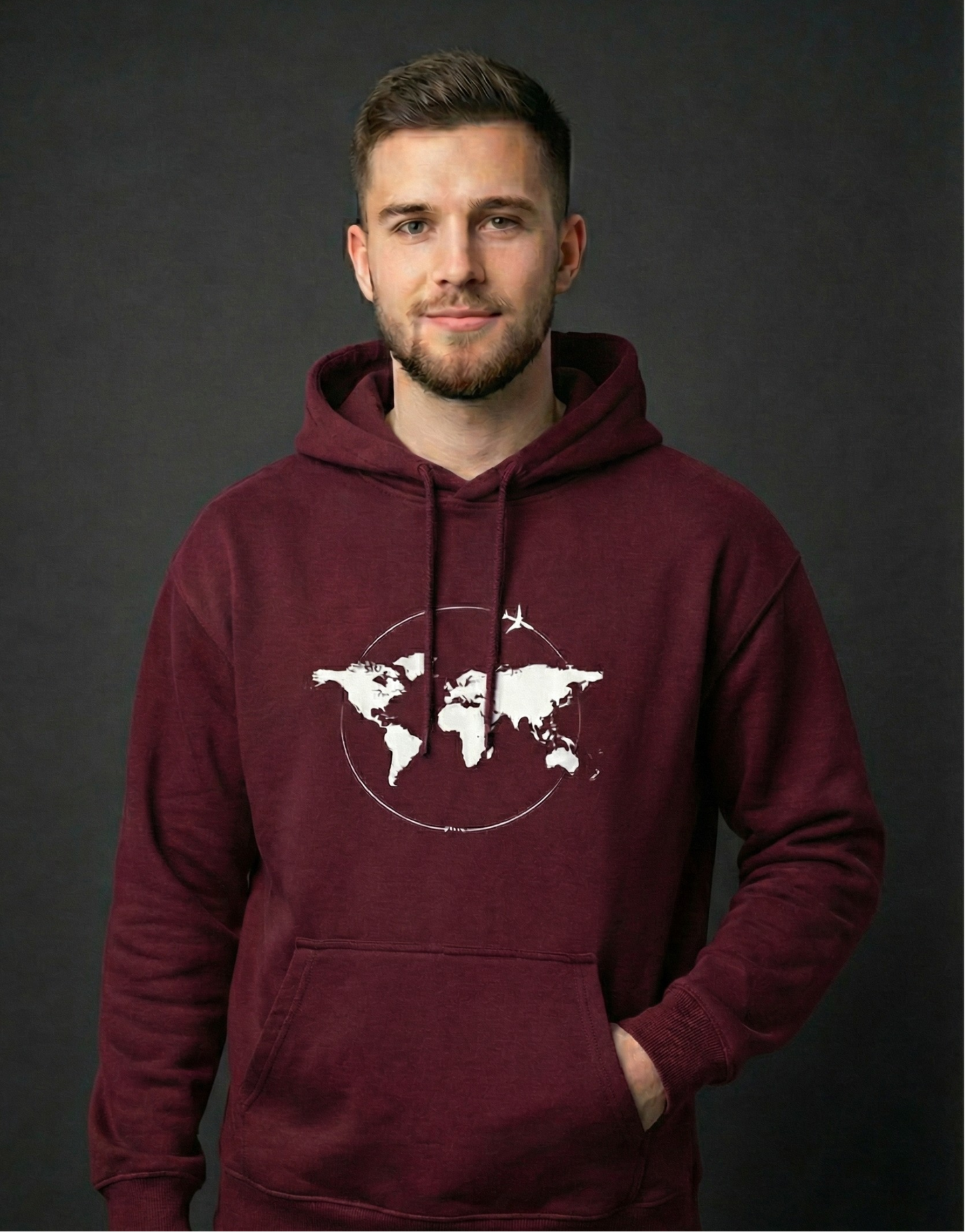 Wanderlust Men Oversized Hoodie