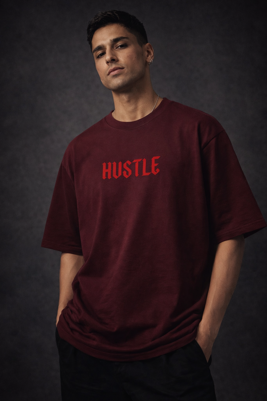 Hustle Oversized T-Shirt