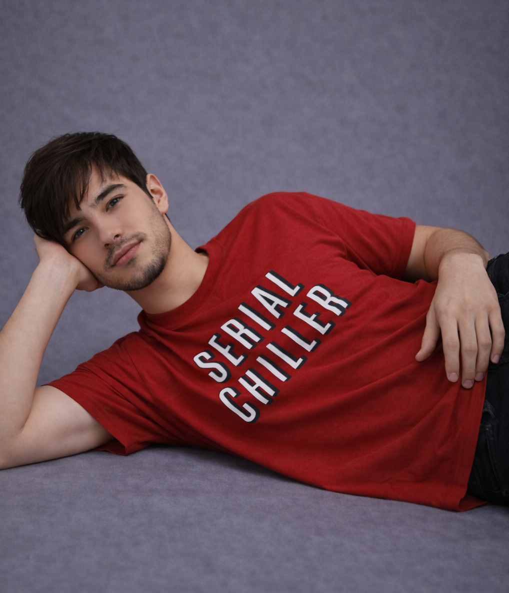 Serial Chiller Men Oversized T-Shirt