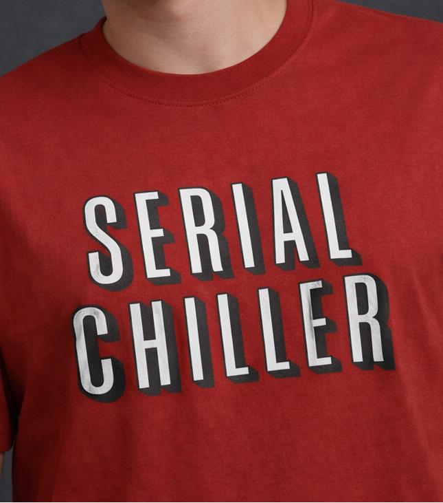 Serial Chiller Men Oversized T-Shirt