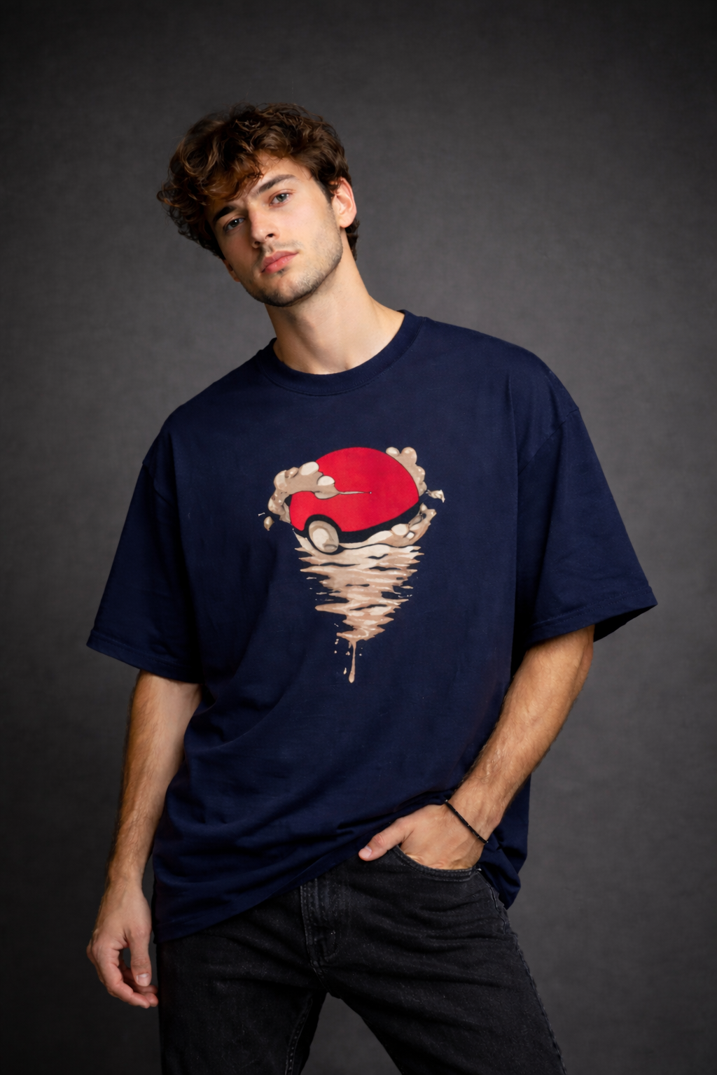 Poké Ball Oversized T-Shirt
