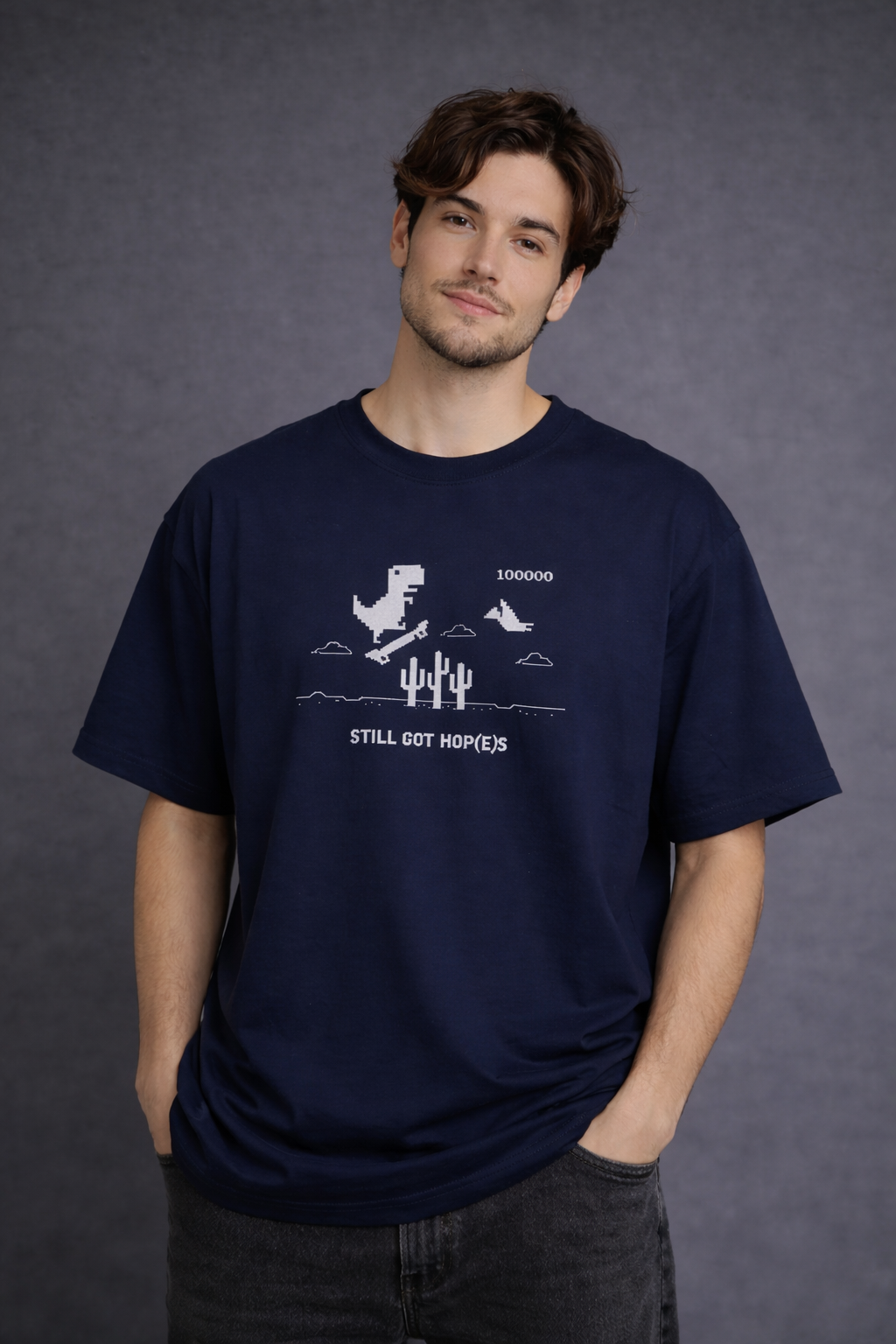 Still Got Hop(e)s Men Oversized T-Shirt
