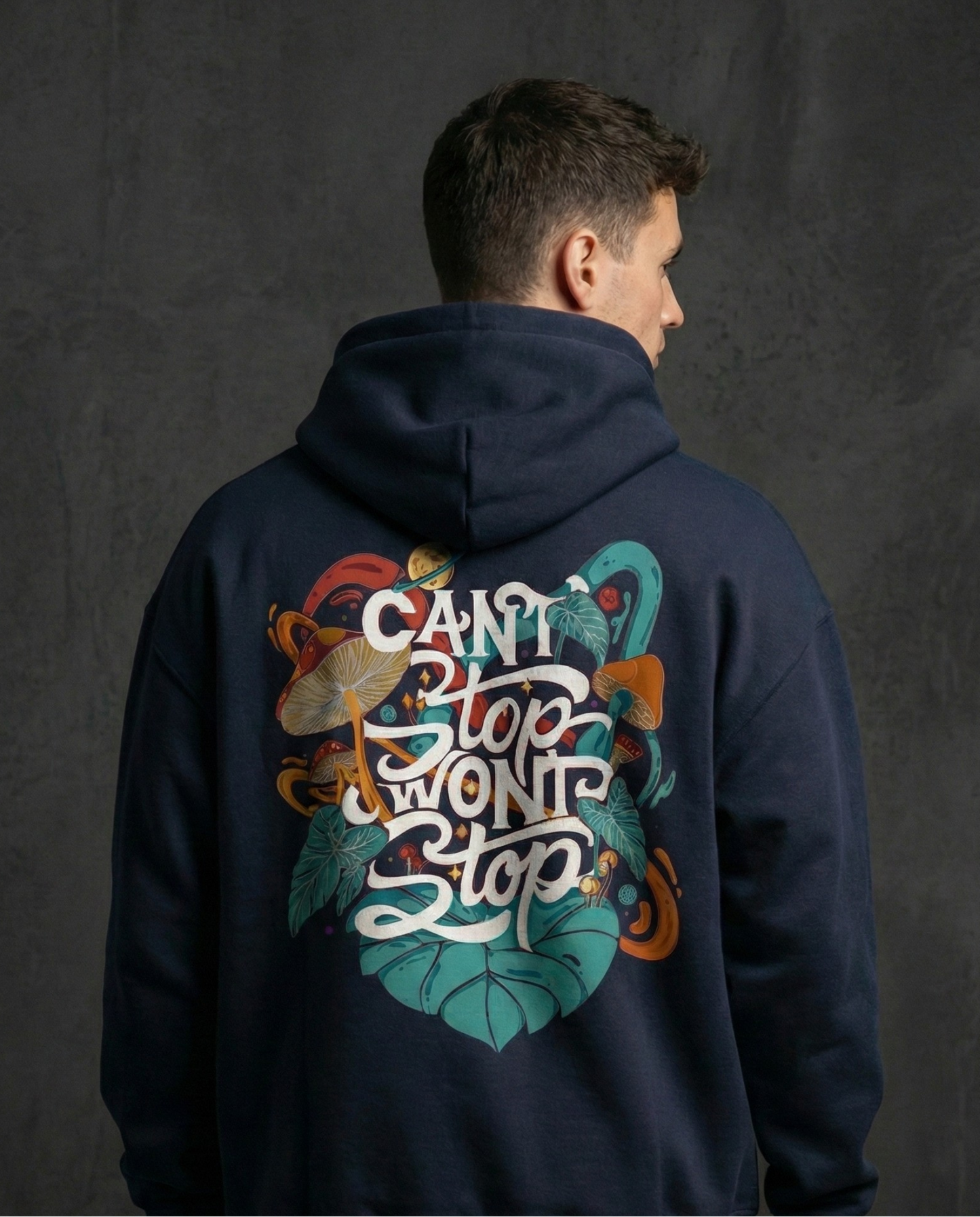 Can't Stop Won't Stop Oversized Hoodie