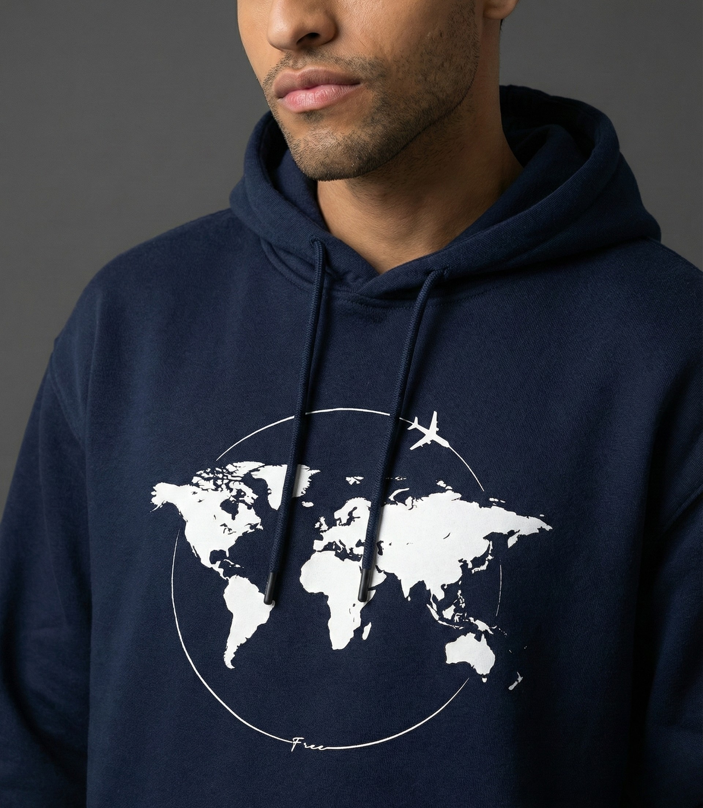 Wanderlust Men Oversized Hoodie