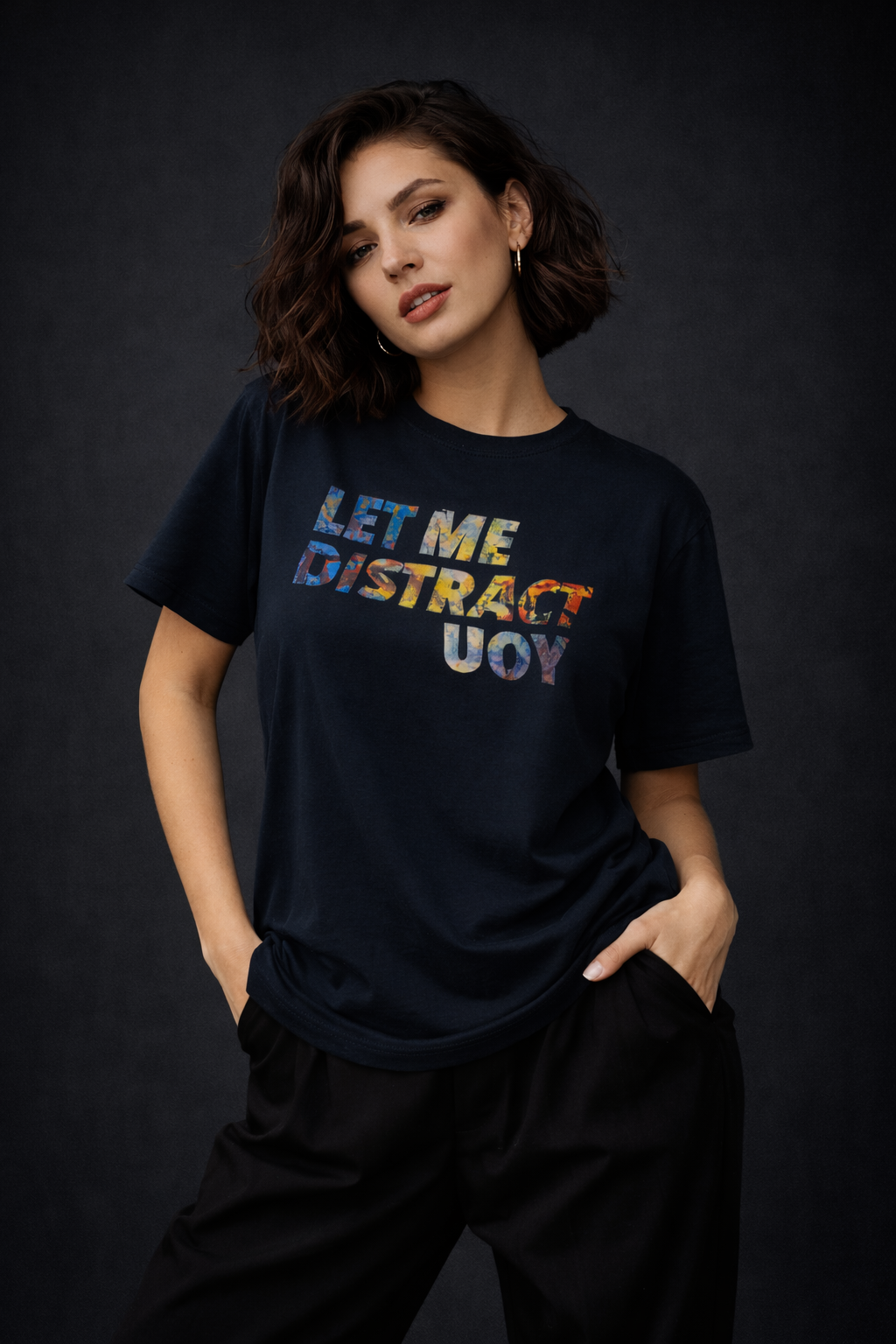 Let Me Distract You Oversized T-Shirt